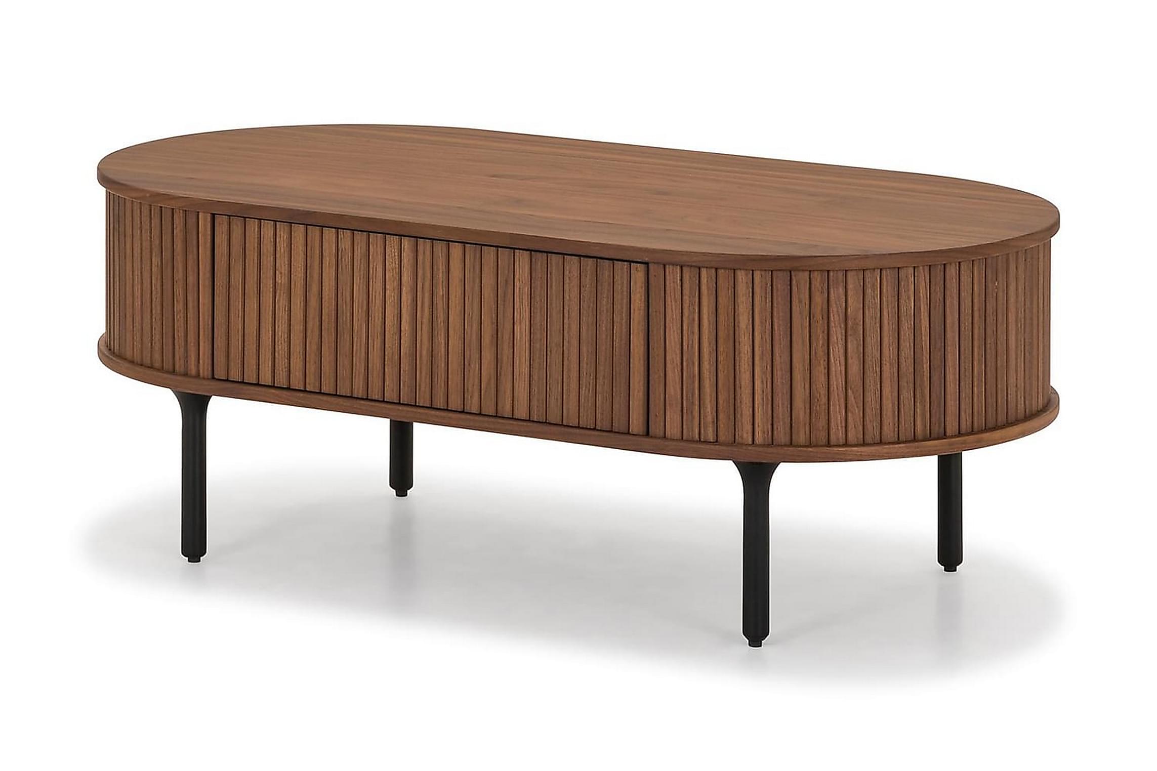 Nordic Home - Nala Soffbord Ovalt Brun 118cm
