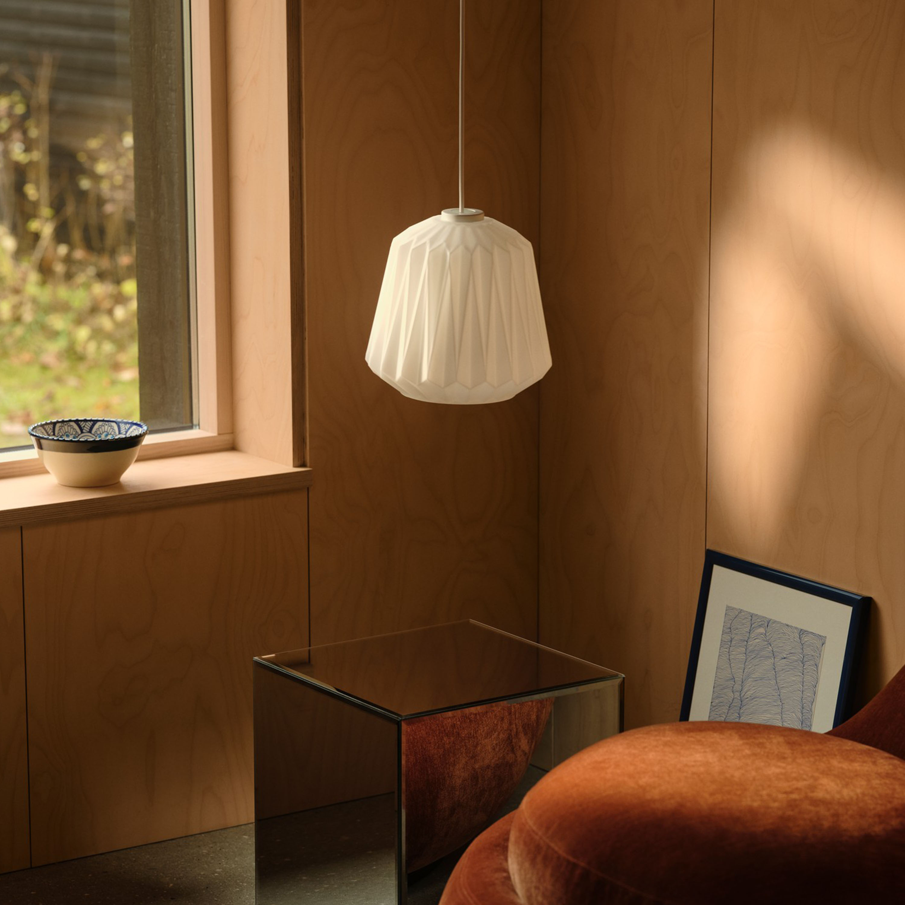 Nordlux Elbie Taklampe Opal Hvit Ø24