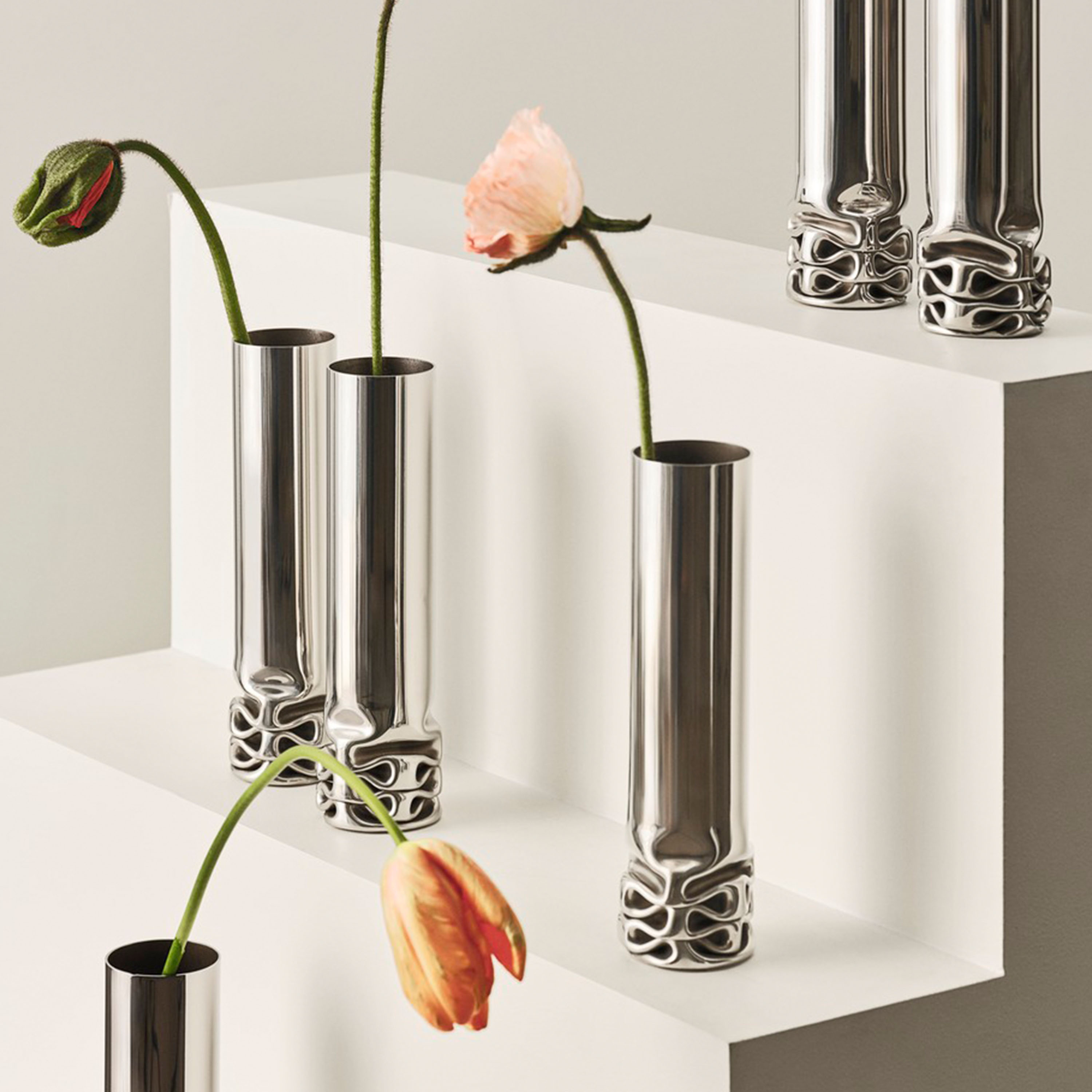 Design House Stockholm Hydraulic Vas Silver