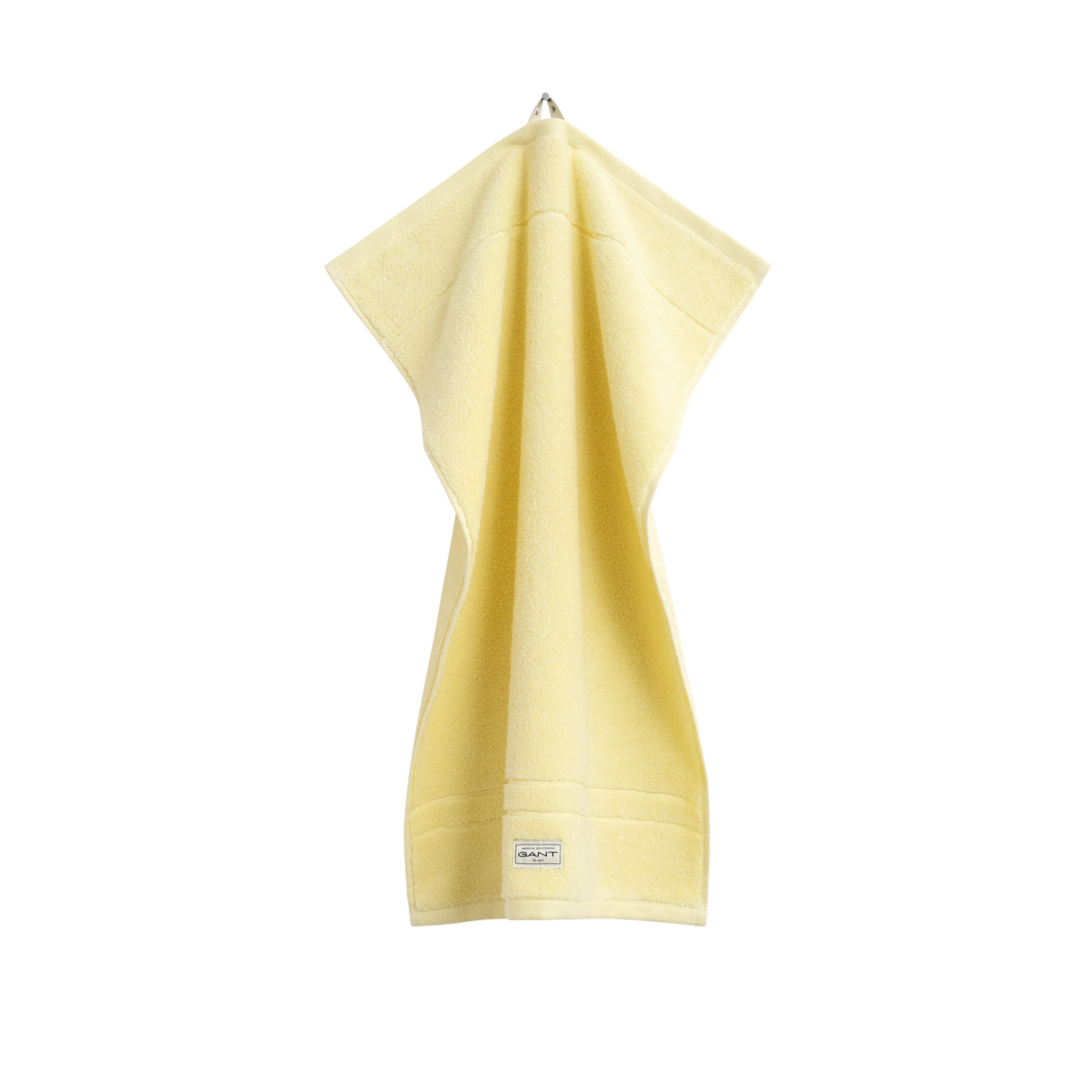 Organic Premium Terry Håndkle Vanilla Yellow 30x50