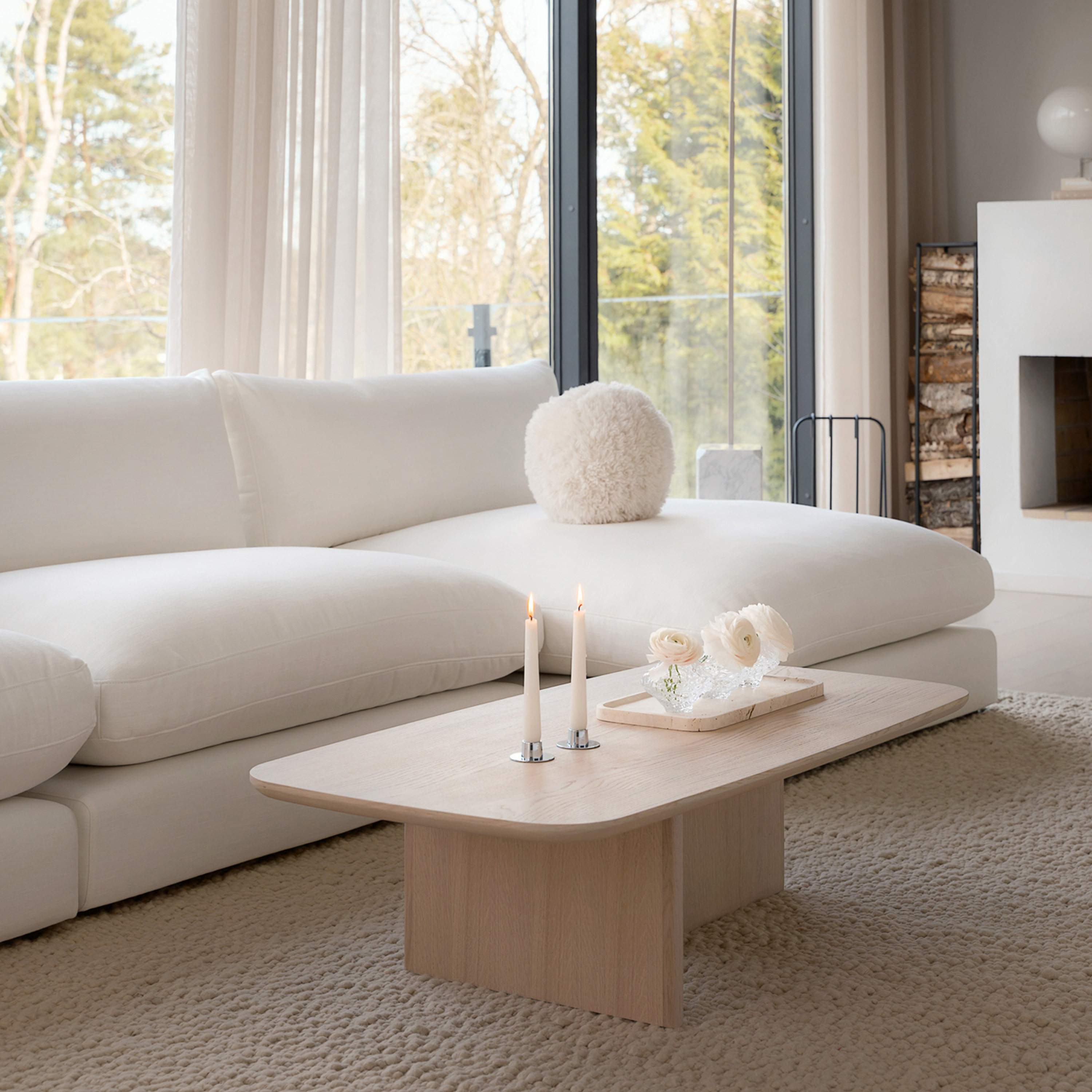 Sleepo Collection Sphere Prydnadskudde Doodle Ø36