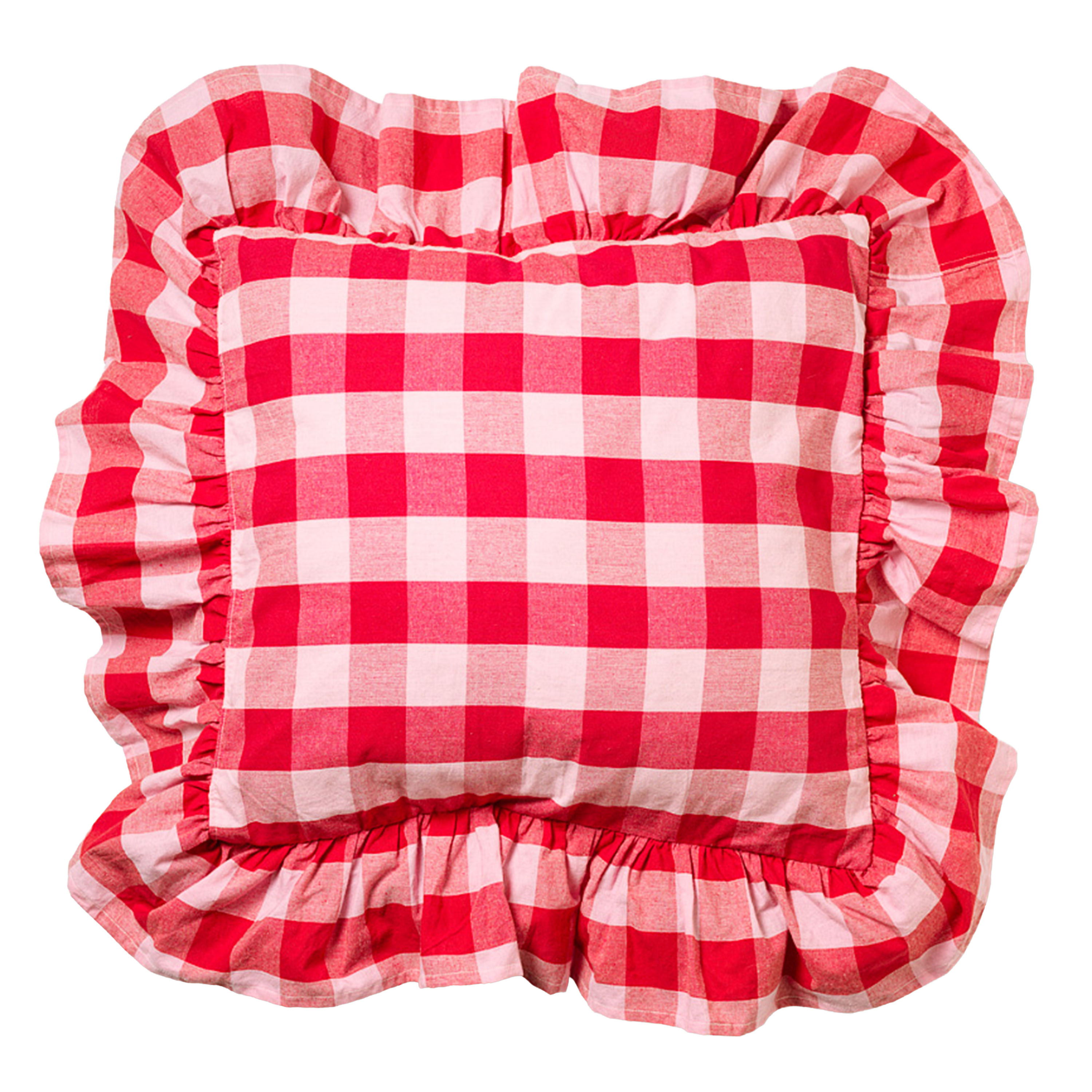 Paola Frill Örngott Red/Pink 50x50