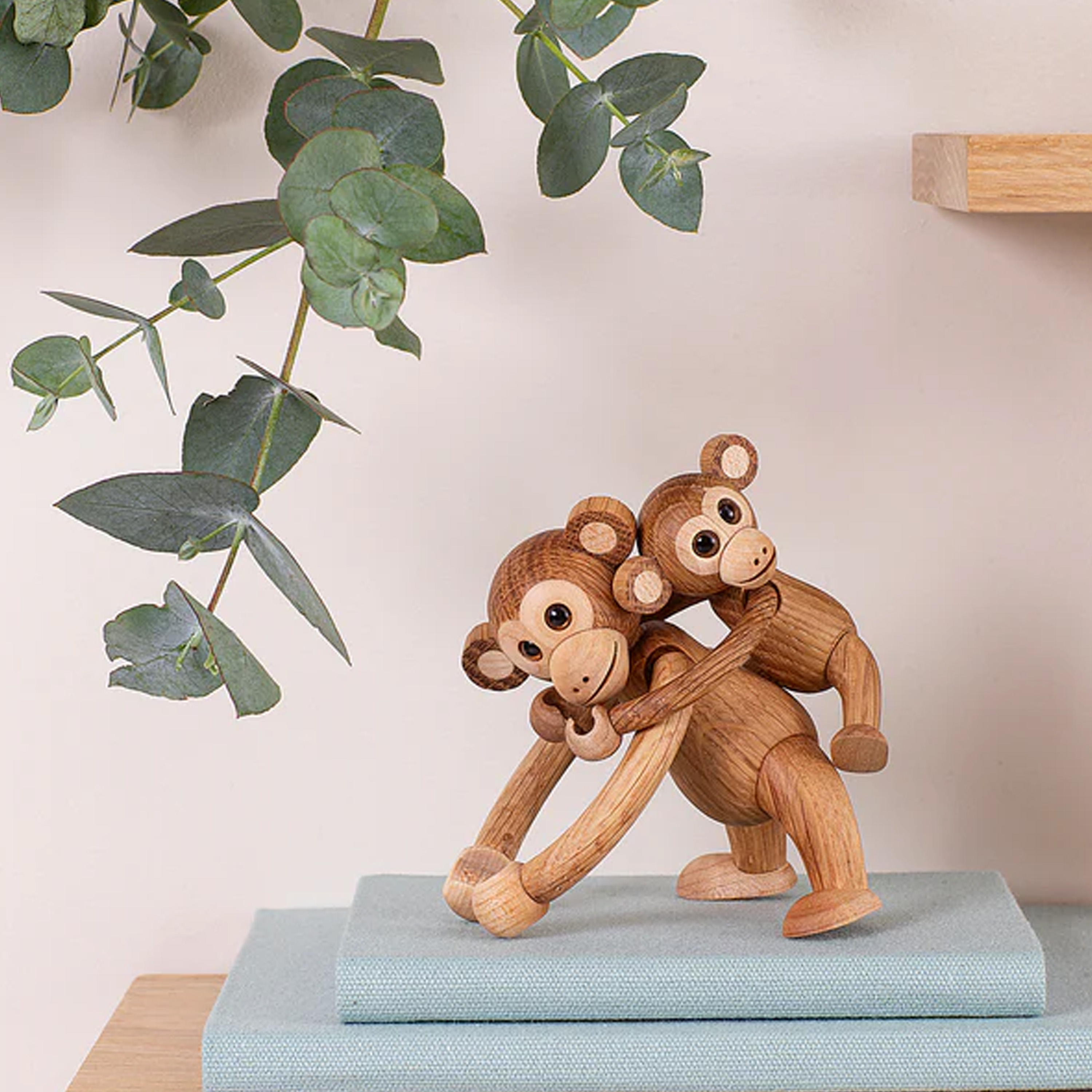 Spring Copenhagen Jolly Affendekoration Eiche 11cm