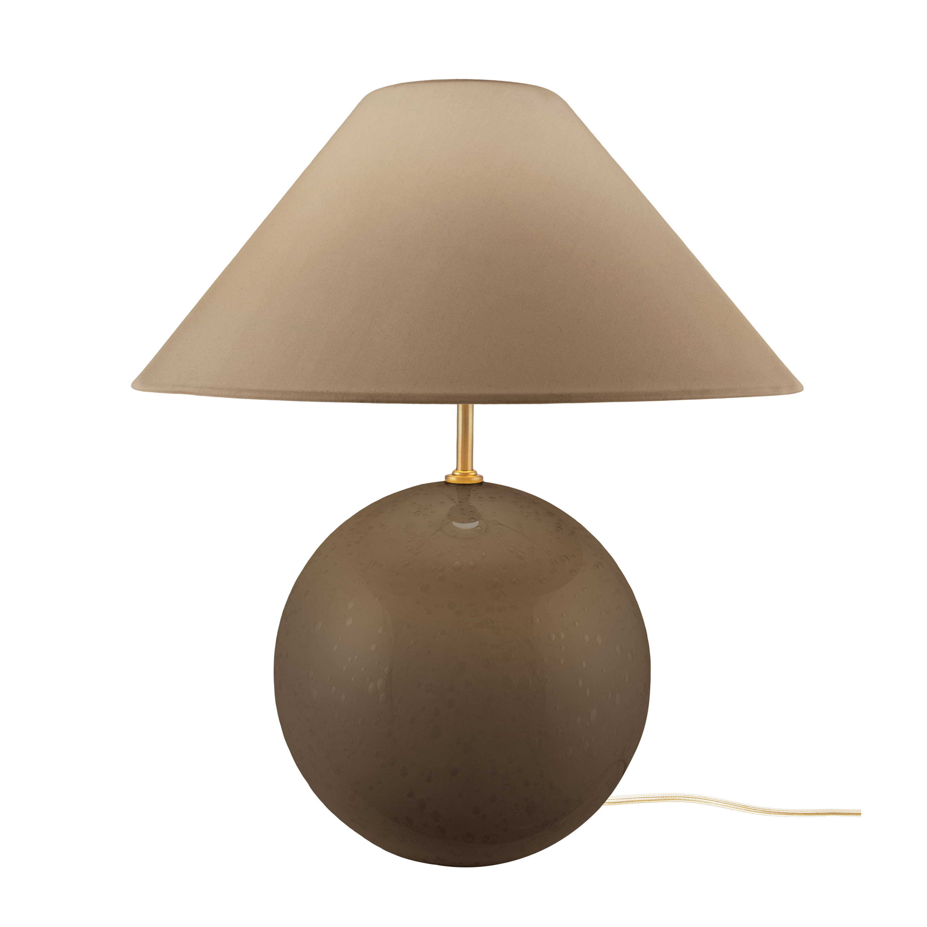 Globen Lighting Iris Bordlampe Mokka 45cm