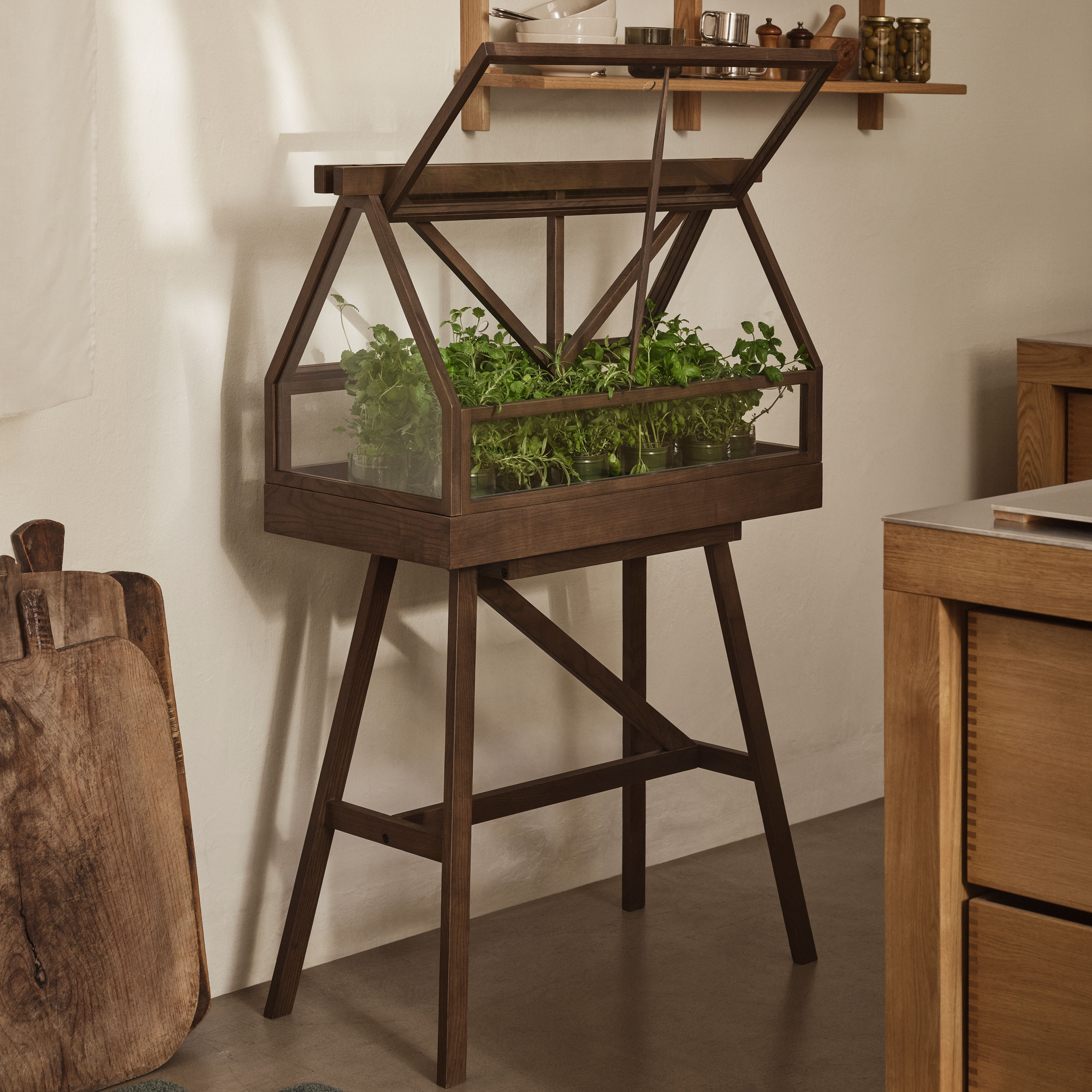 Design House Stockholm Greenhouse Växthus Dark Ash