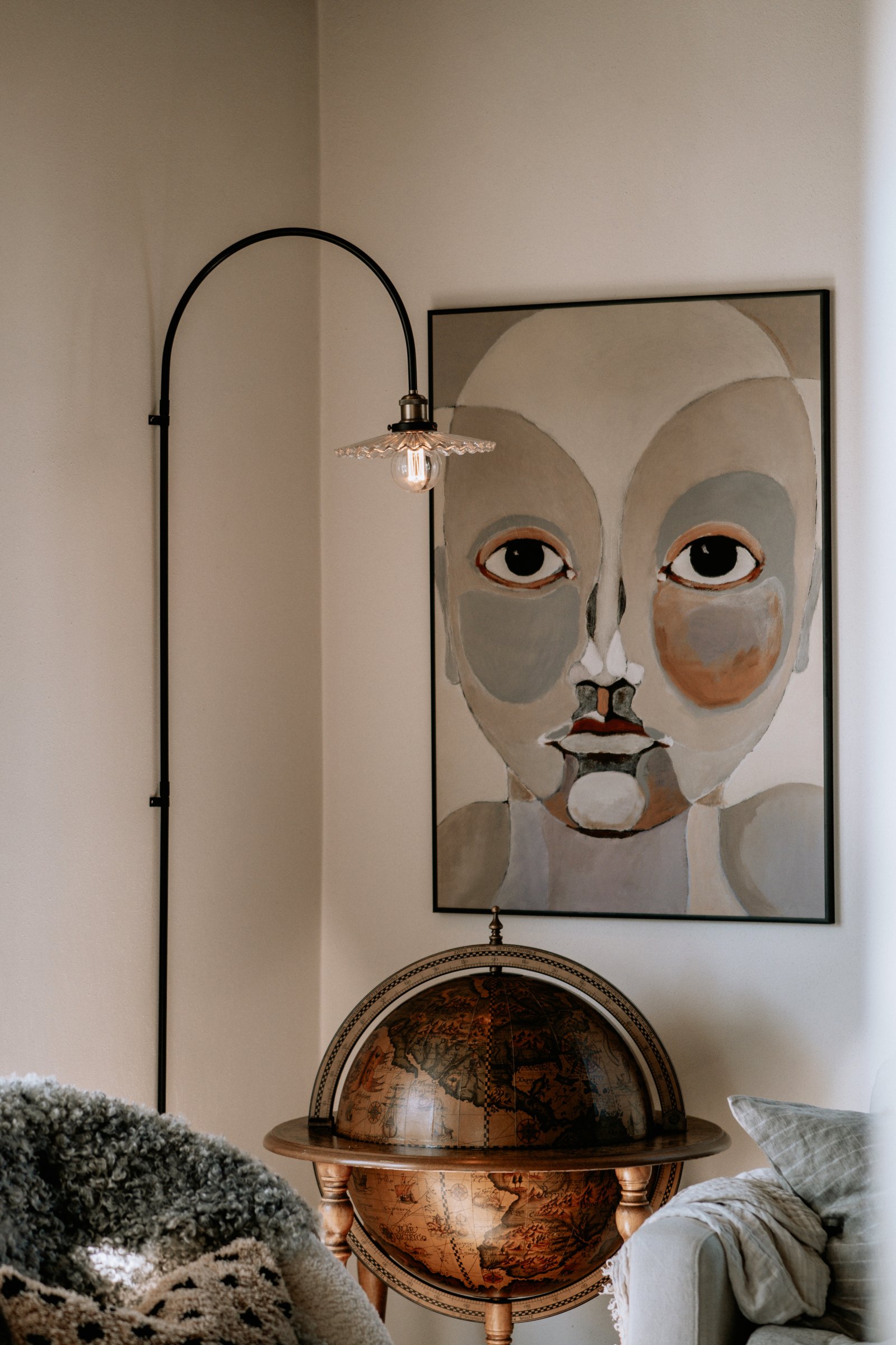 Globen Lighting Cobbler Vegglampe Klar 150cm