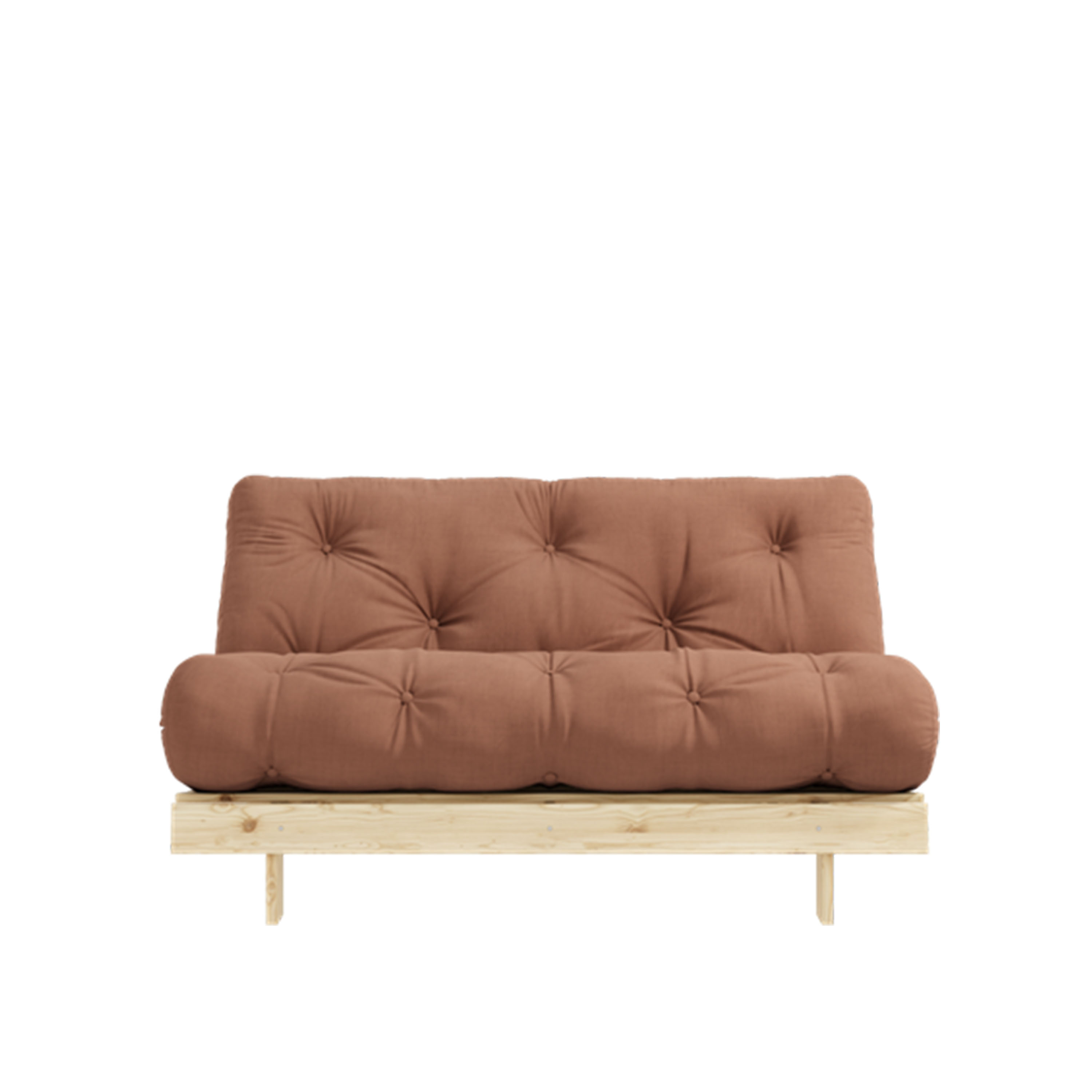 Karup Design Roots Vuodesohva Luonnollinen/Clay Brown 140cm