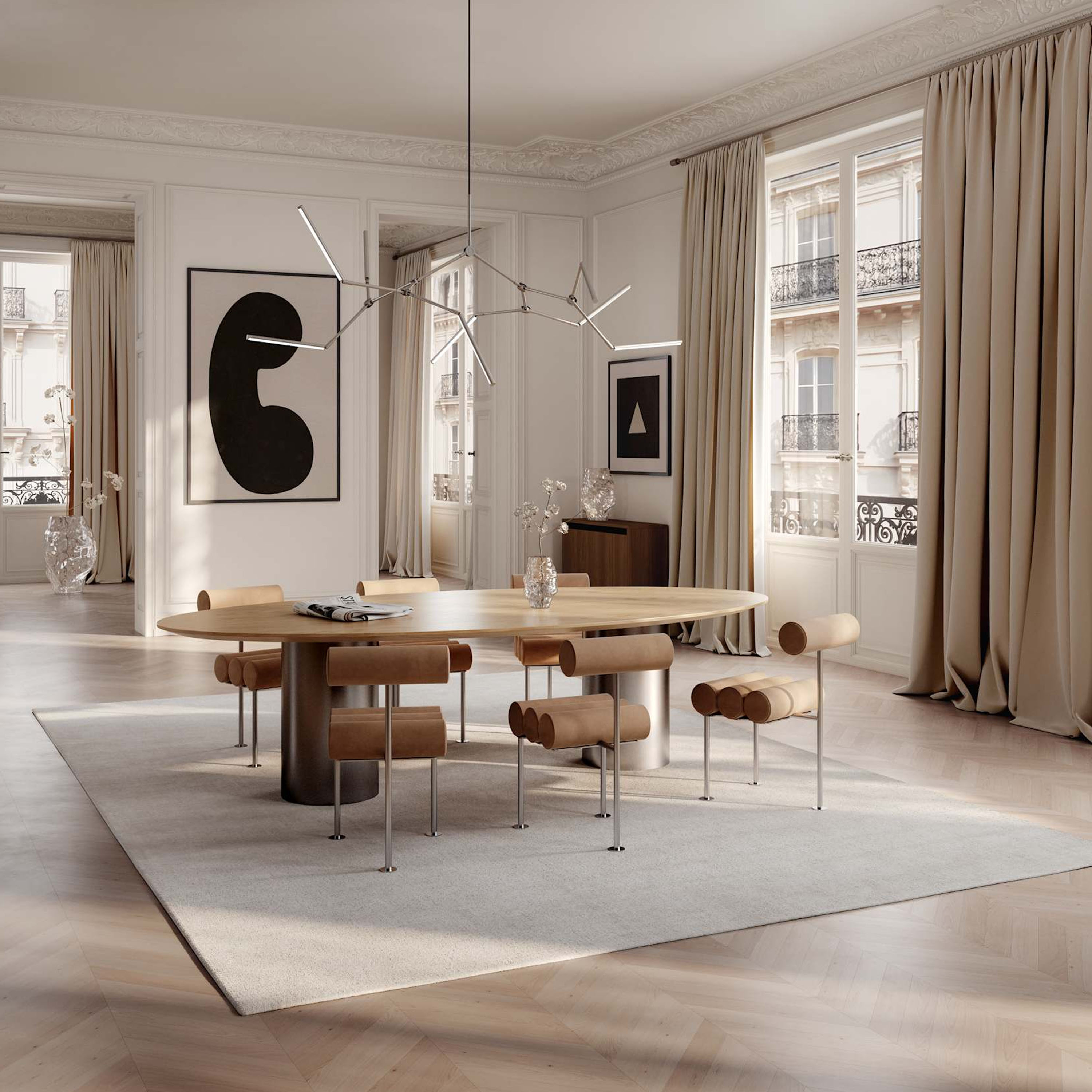 101 Copenhagen Katachi Maljakko Clear Suuri