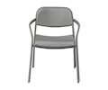 Yua Utomhus Karmstol Granite Gray