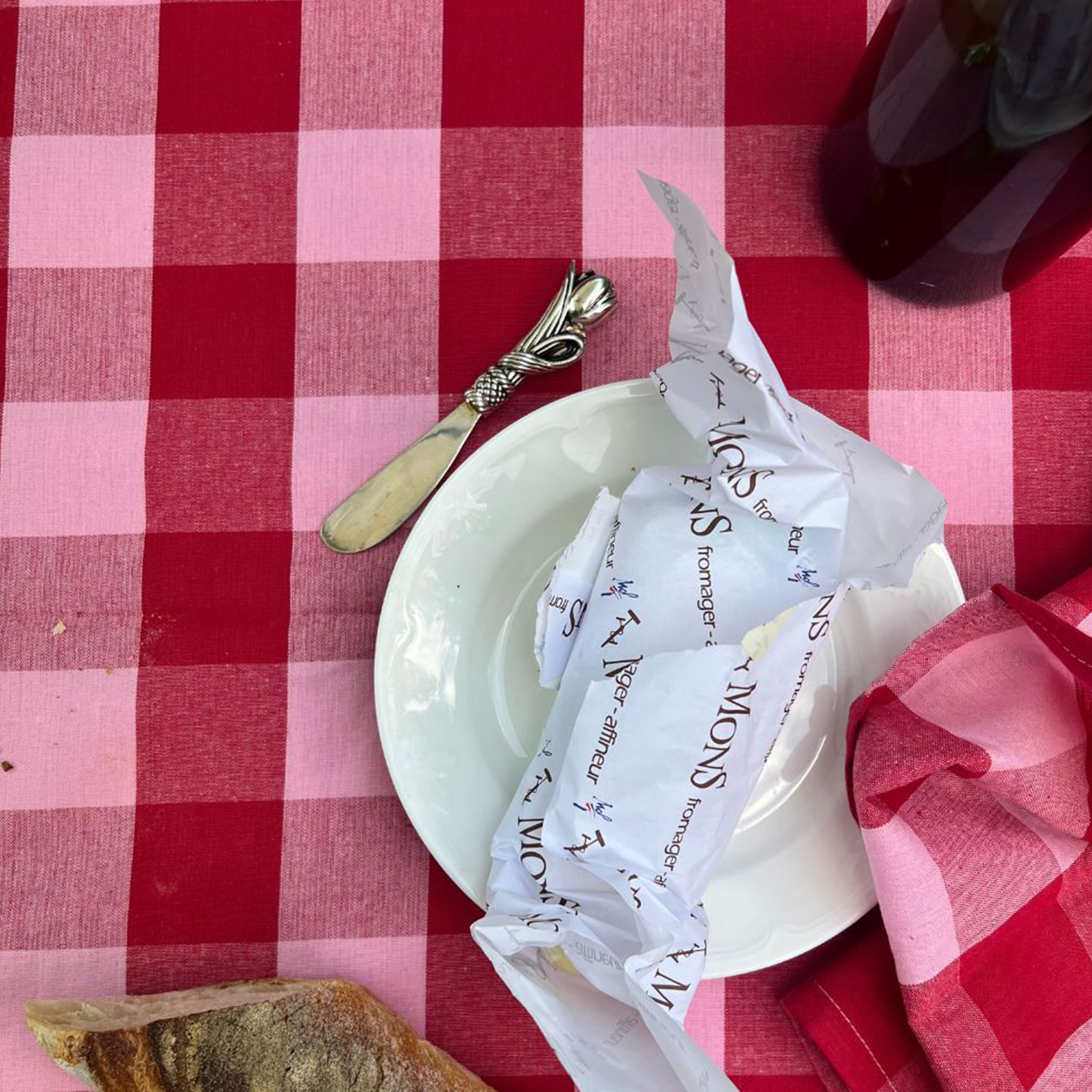 Midnatt Paola Tischdecke 145x180