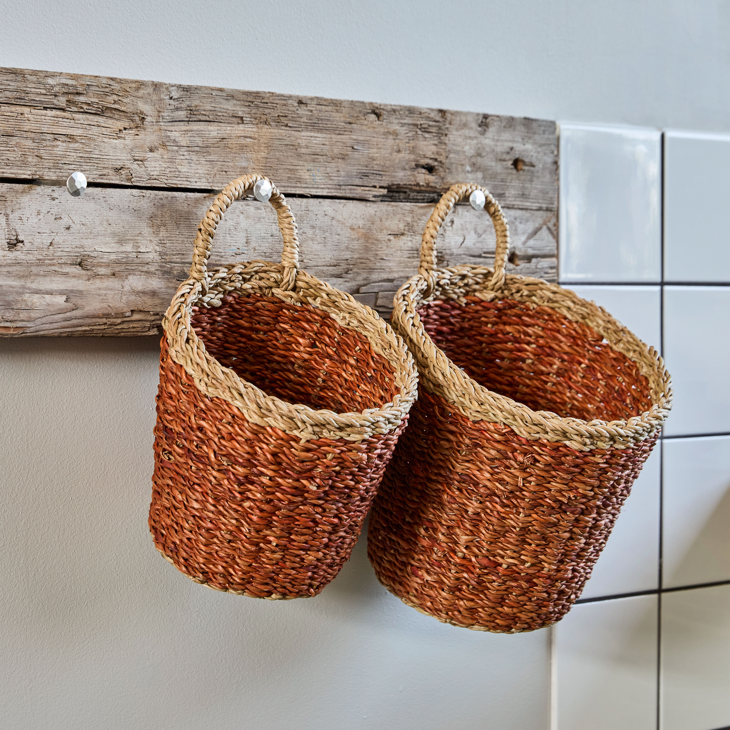 House Doctor Here Korb Braun 2er-Pack