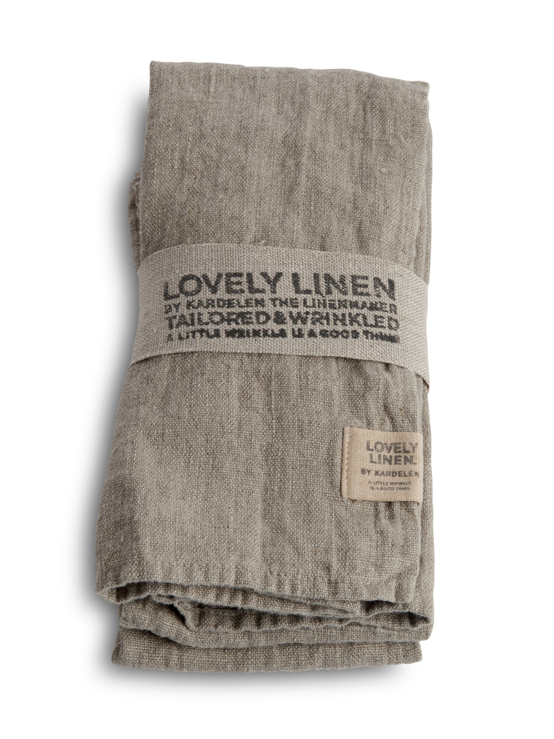 Lovely Servett Linne Natural Beige 4-Pack