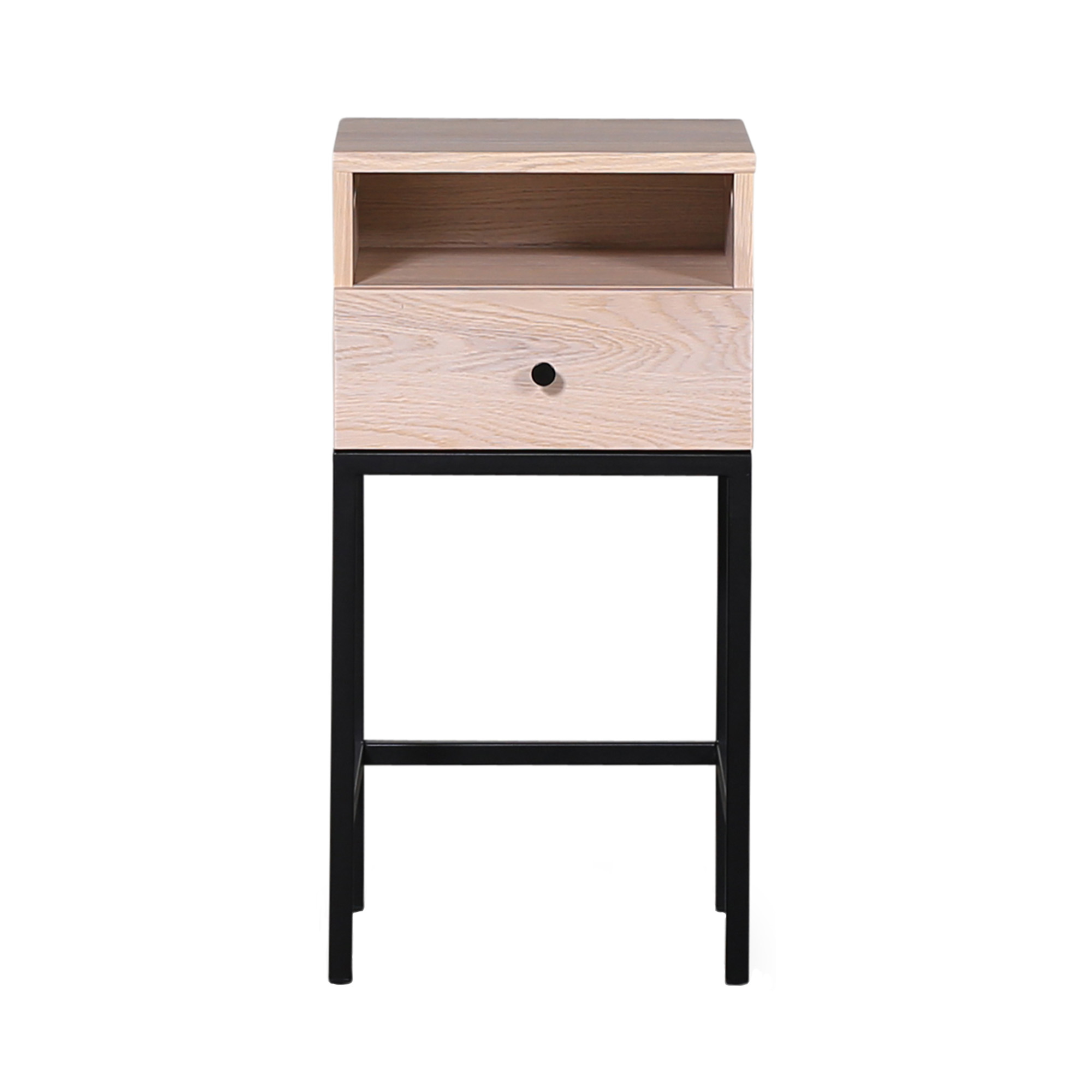 Nordic Home - - Weiß - Nachttisch