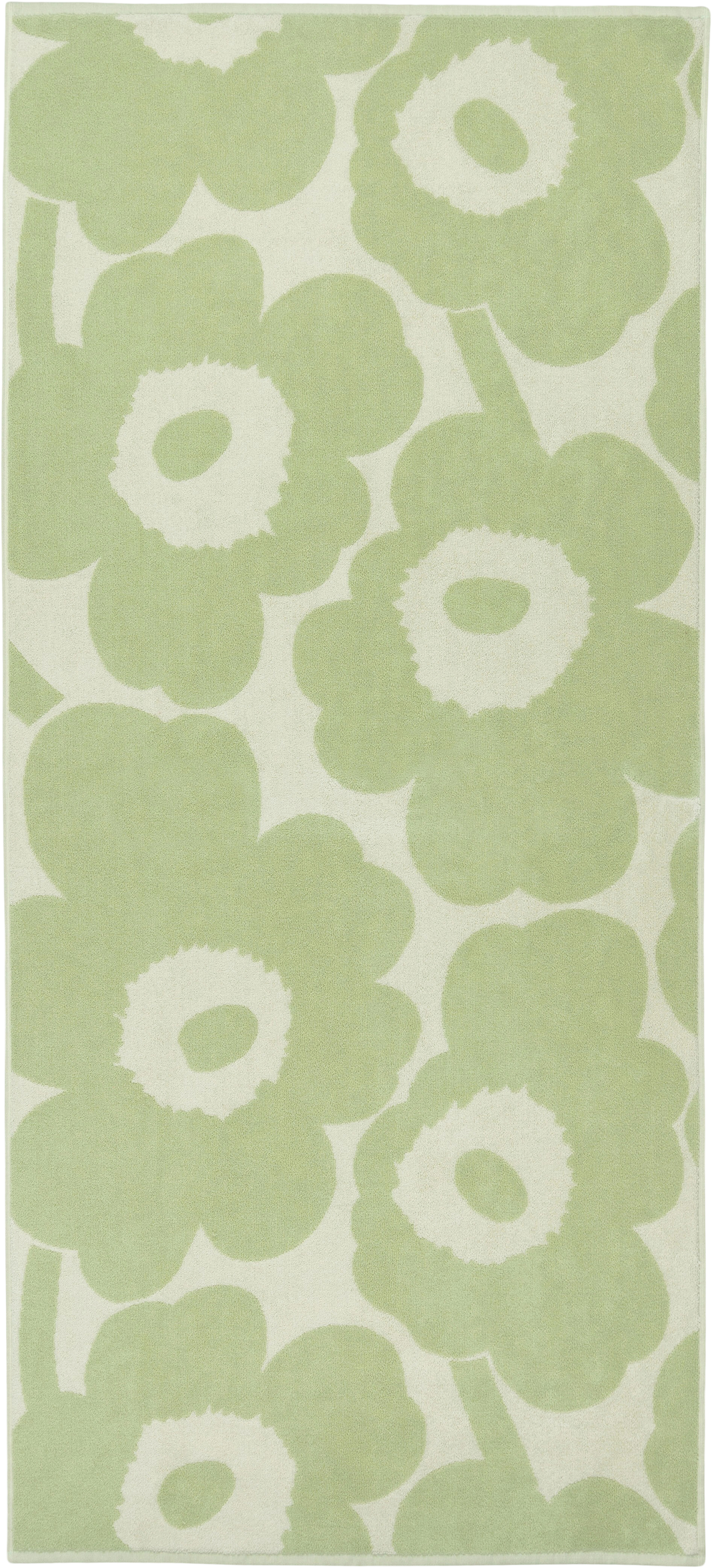 Marimekko Unikko Handduk Offwhite/Sage 70x150
