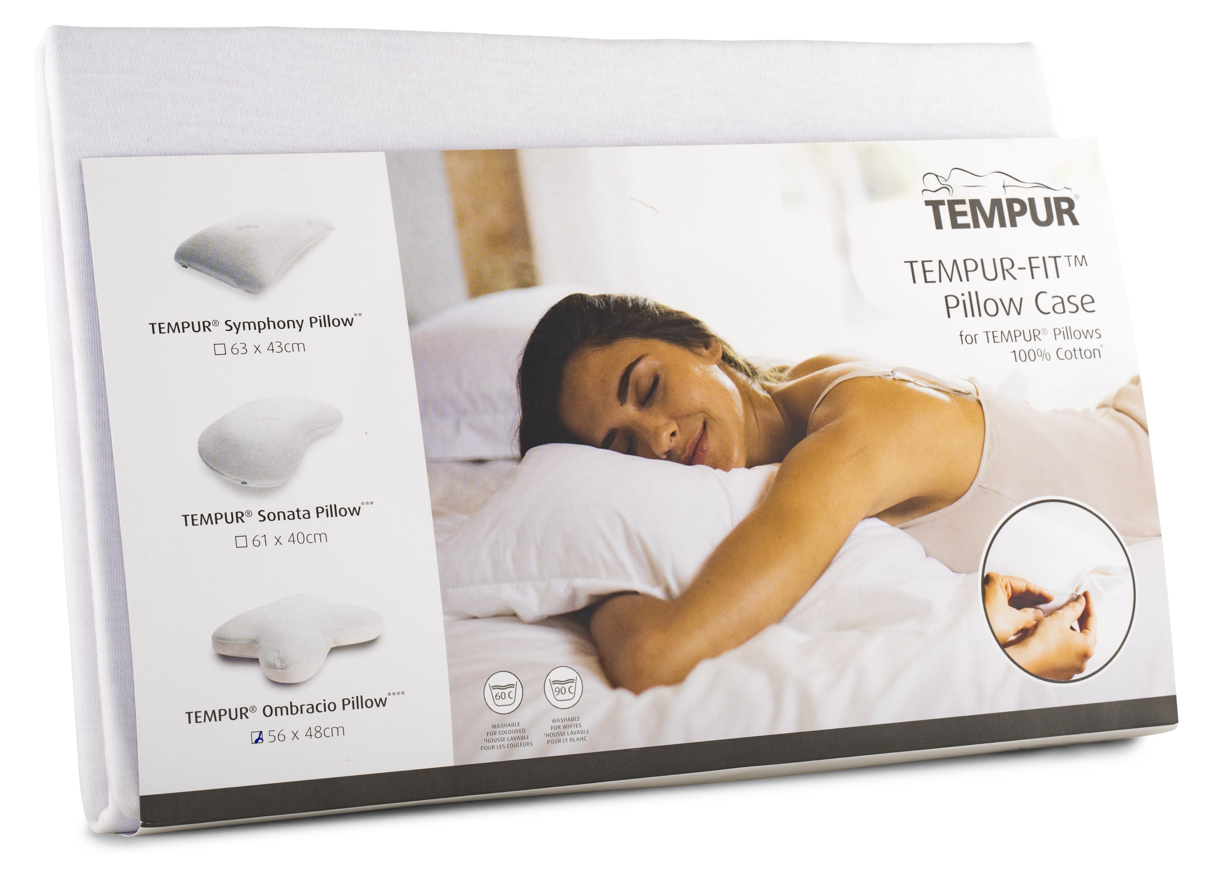 Tempur Ombracio Forsmydd Putetrekk Hvit