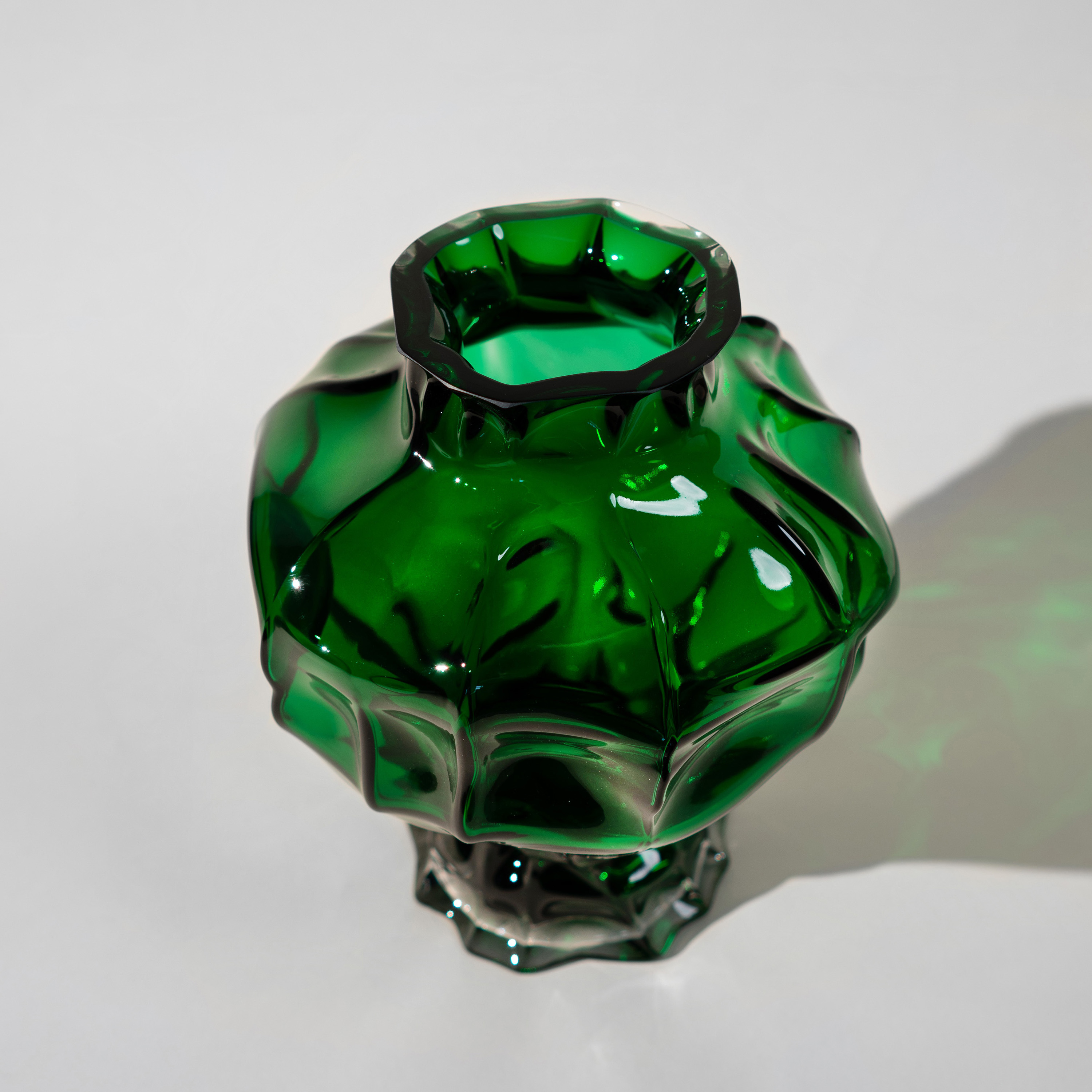 Hein Studio Ammonit Maljakko Green Large