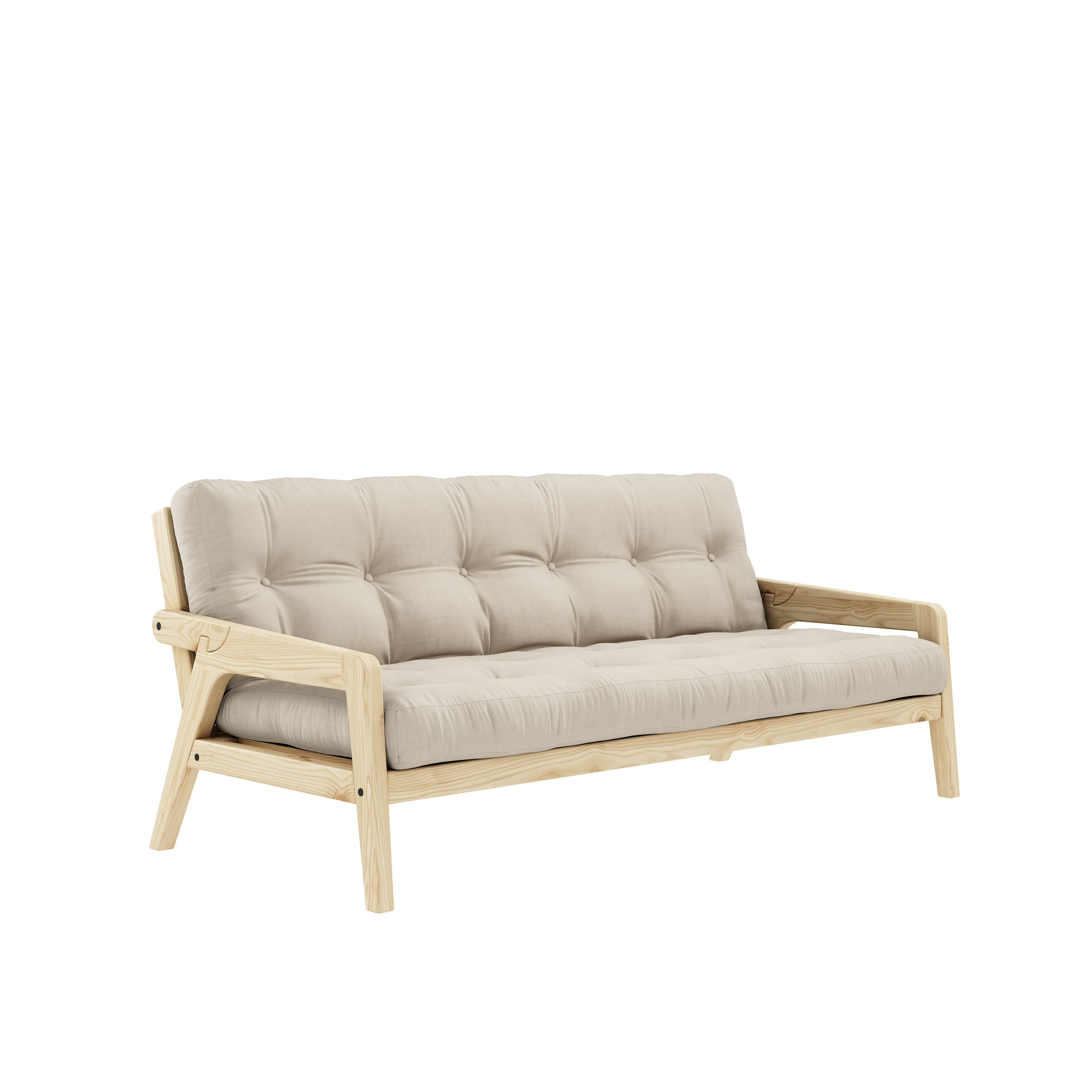 Grab Bäddsoffa Natur/Beige 204cm