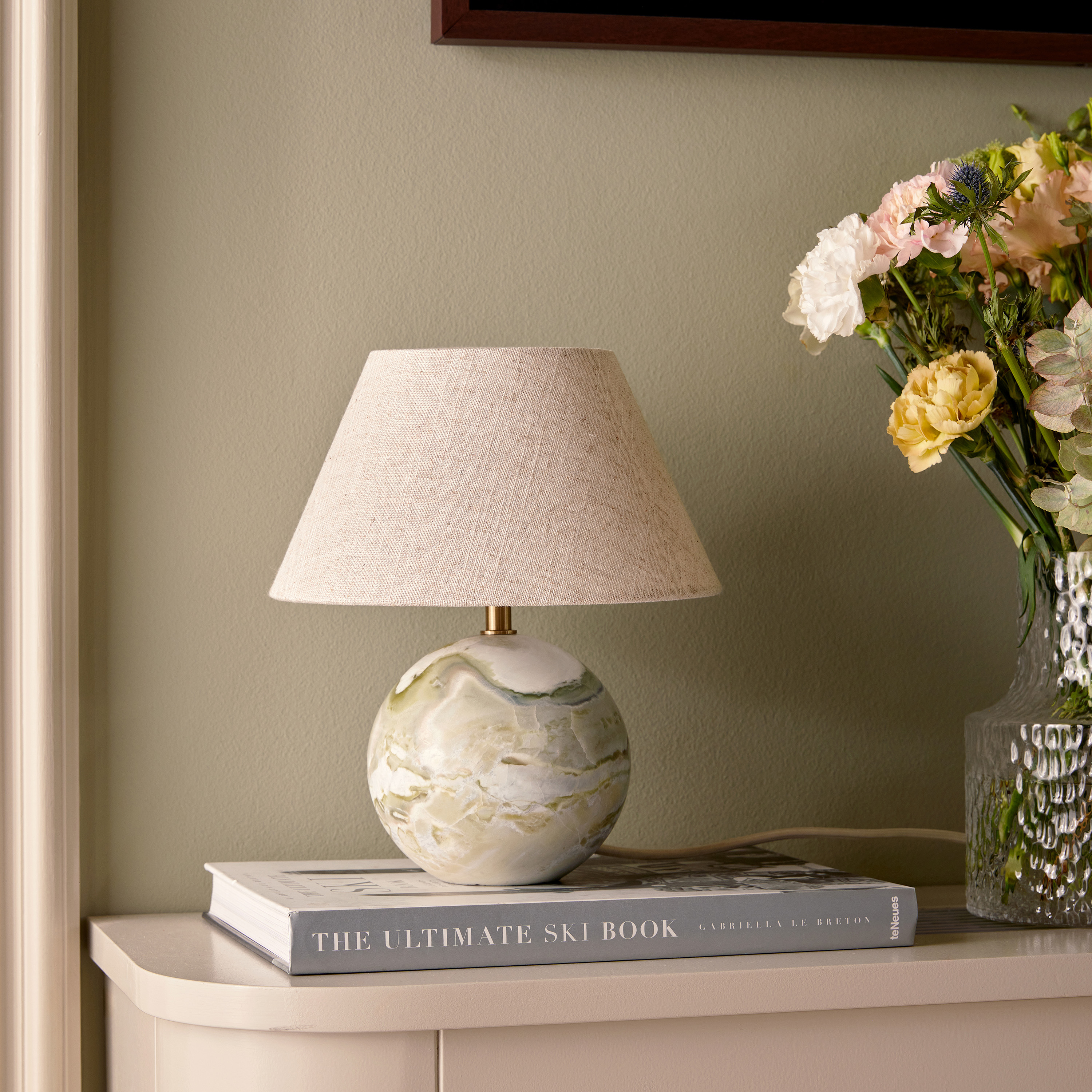 Globen Lighting Castello Tischlampe Grün 24