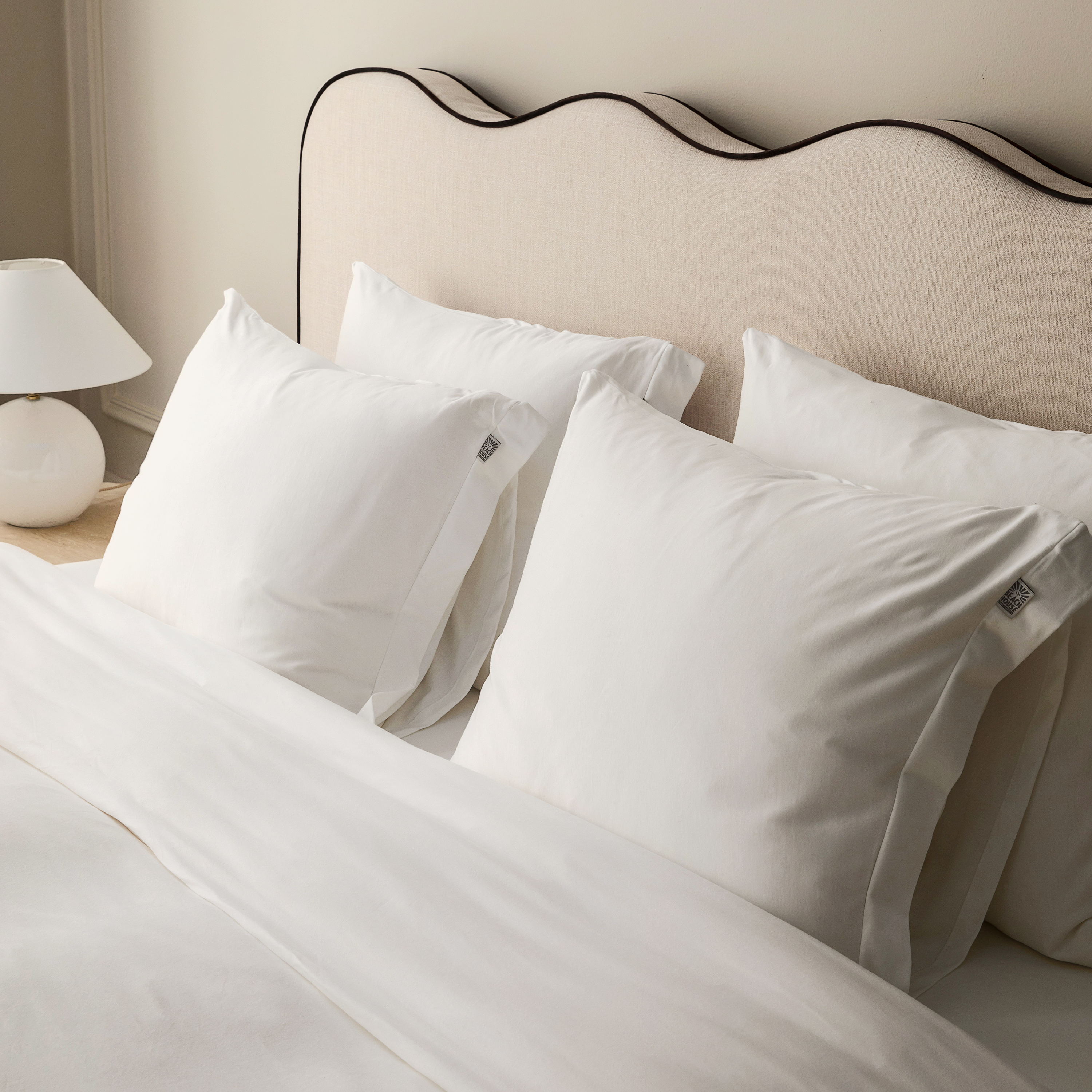 Beach House Company Plain Påslakan White Dubbel