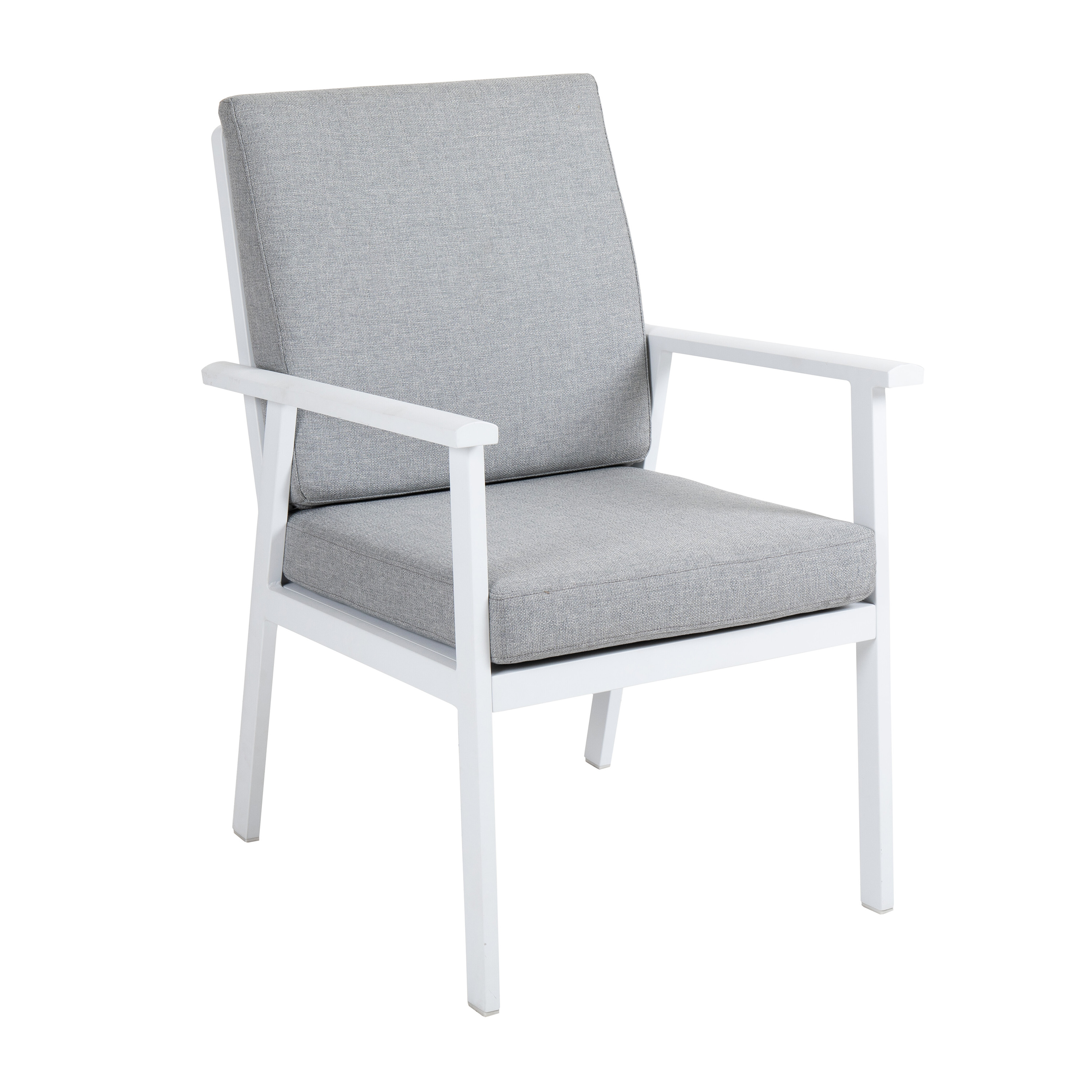 Samvaro Karmstol Vit/Pearl Grey