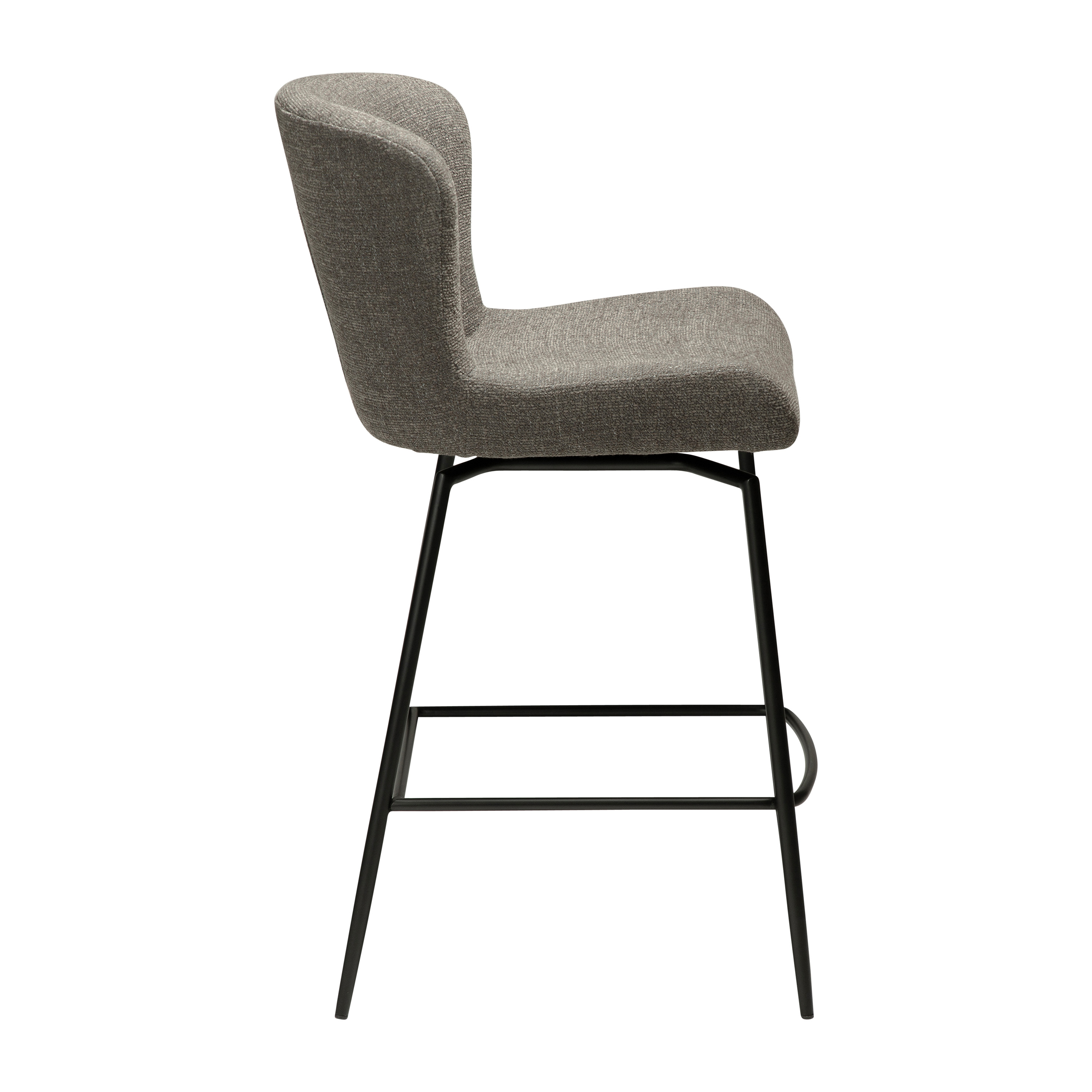 Dan Form Glory Swivel Barstol Pebble Earth Bouclé