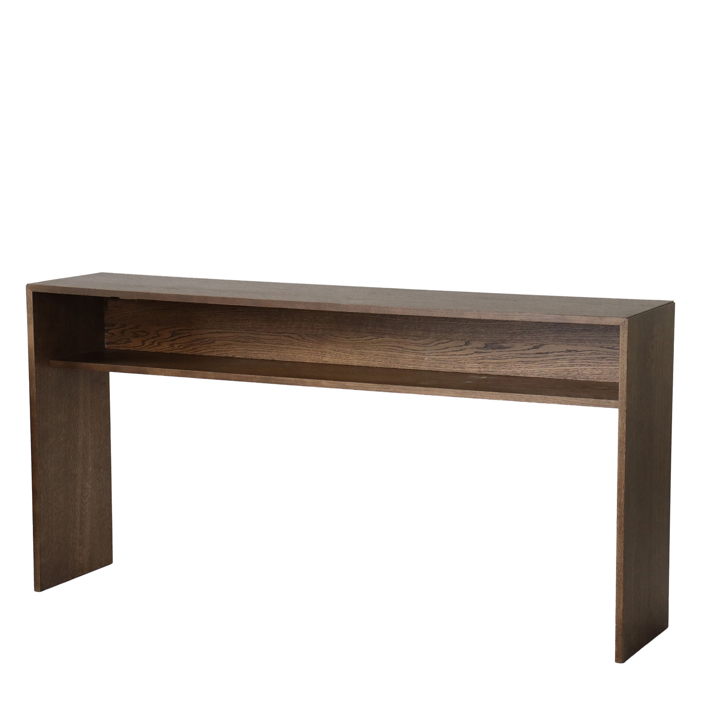 Sleepo Collection Esme Konsolentisch mit Ablage Braun gebeizte Eiche 160cm