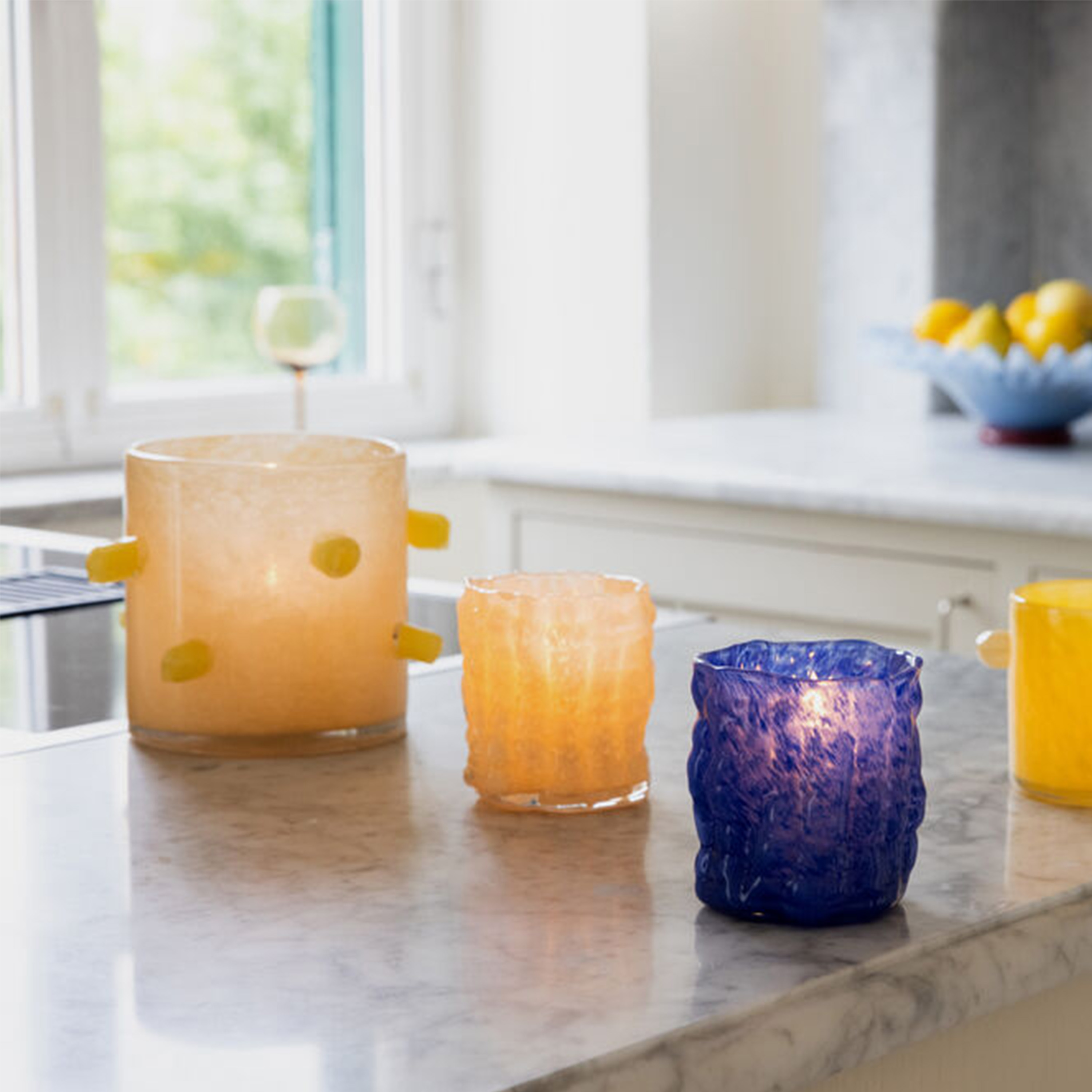 Byon Laranne Kerzenlaterne Beige 10cm