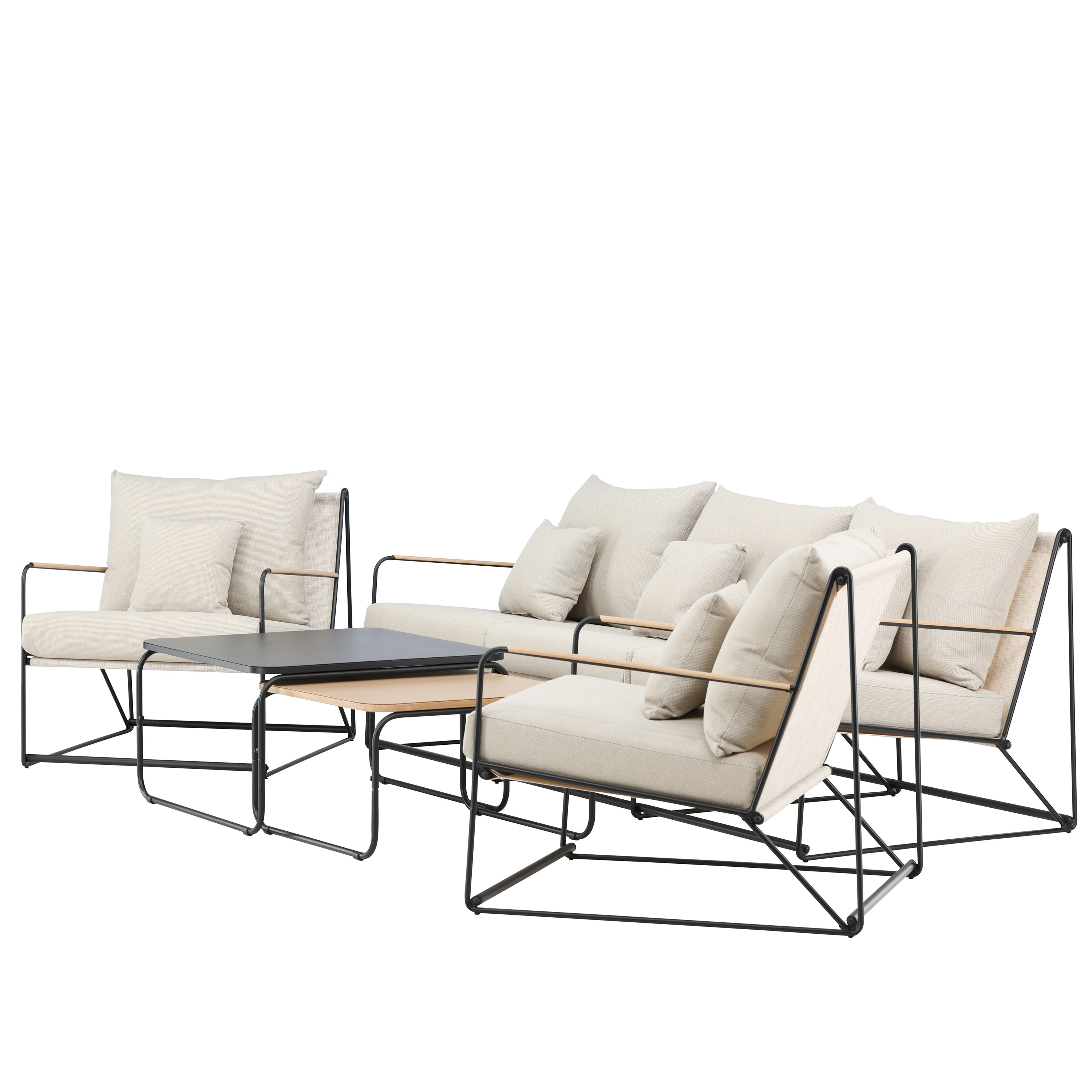 Venture Home Palazzo Loungeset Black/Beige