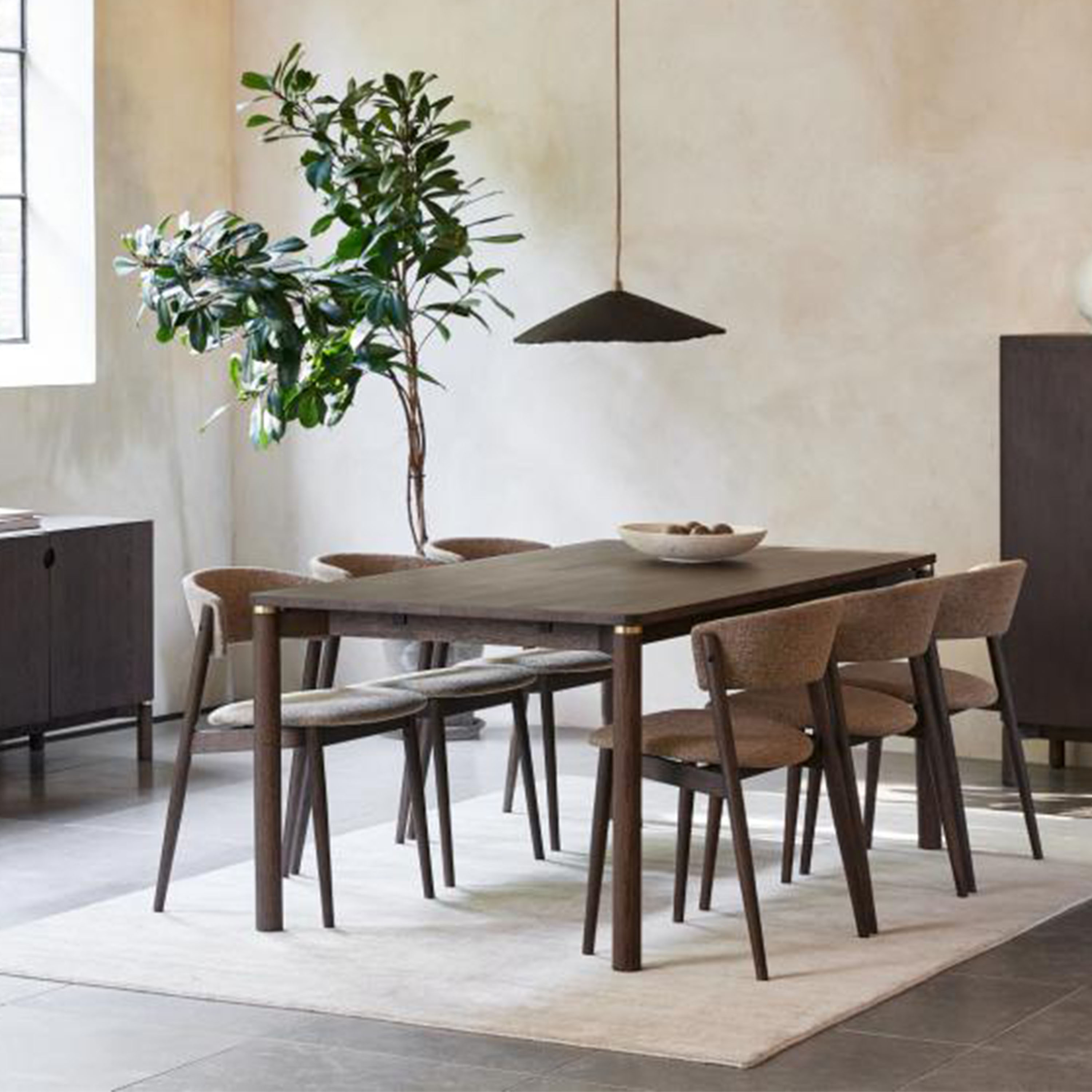 Nordic Home Elsa Matbord Espresso 180cm