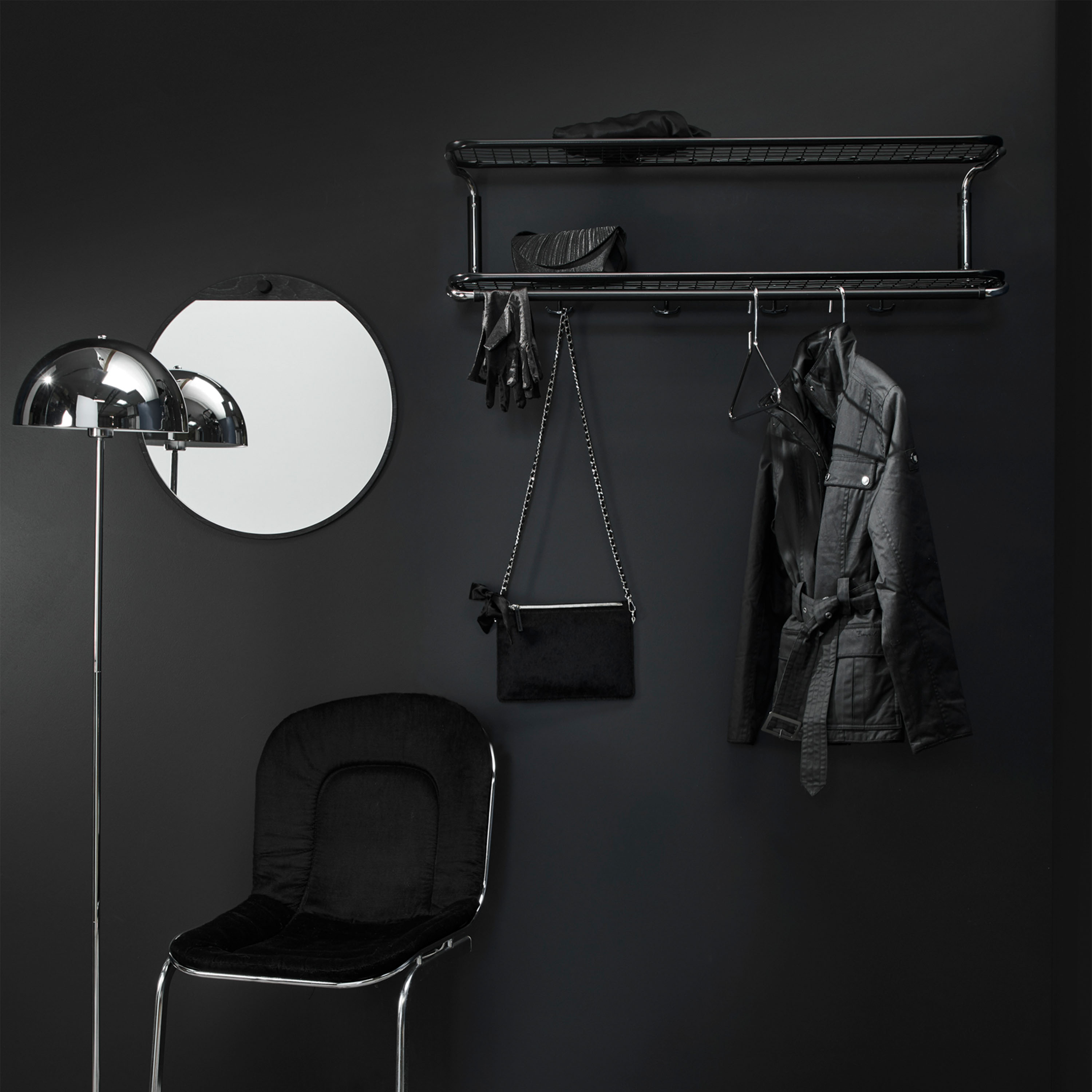 Essem Design Classic Naulakko Musta 120cm