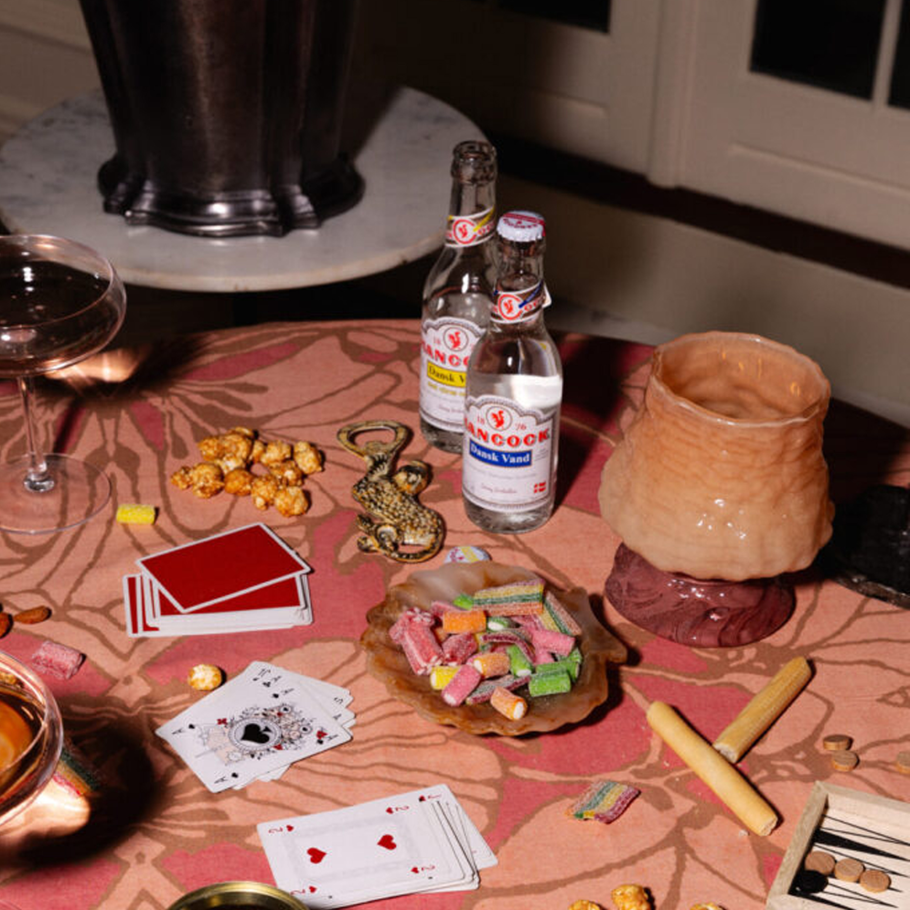 Olsson &amp; Jensen Kiva lyhty persikka 15 cm