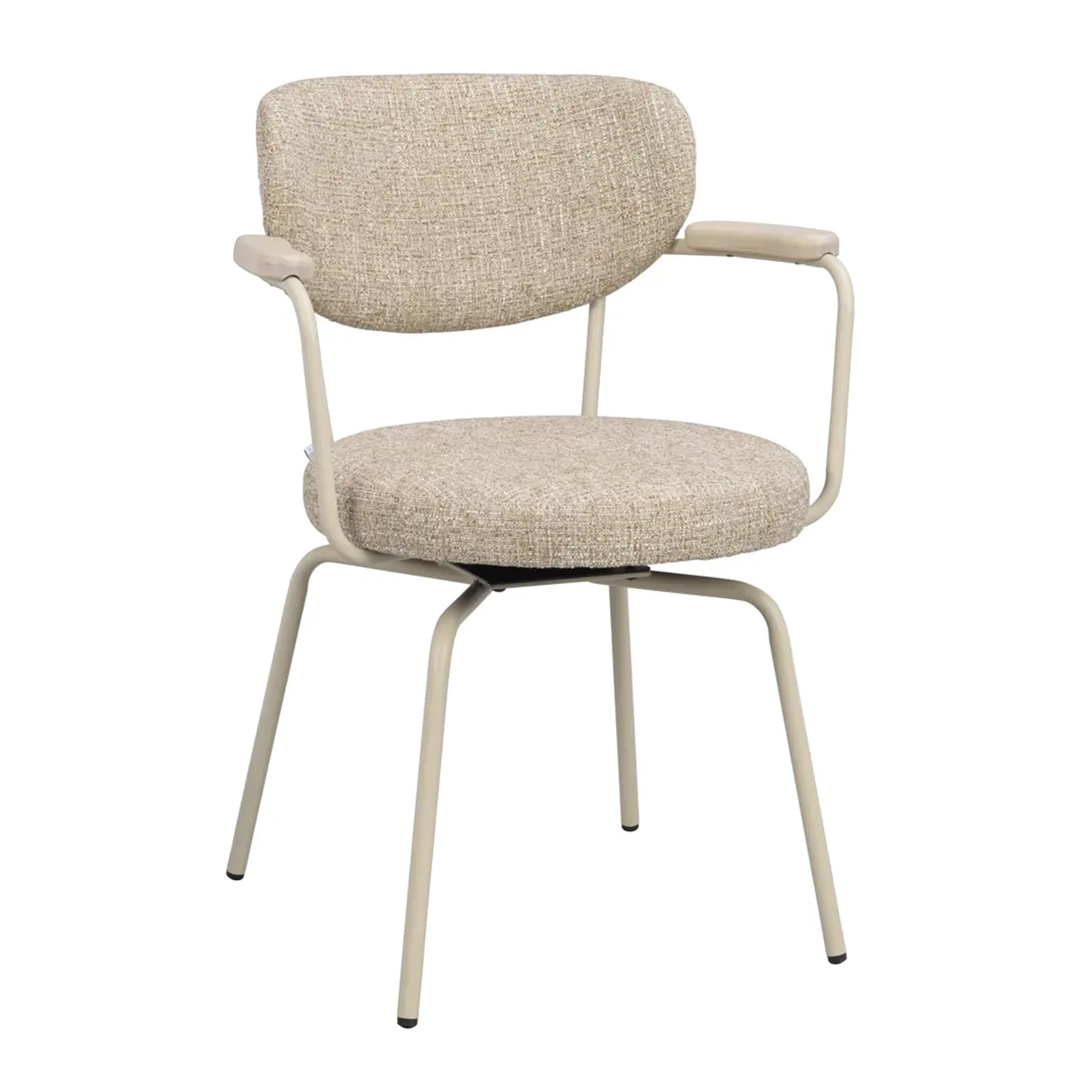 Rowico Home Merrick Snurr Karmstol Mörkbeige/Beige