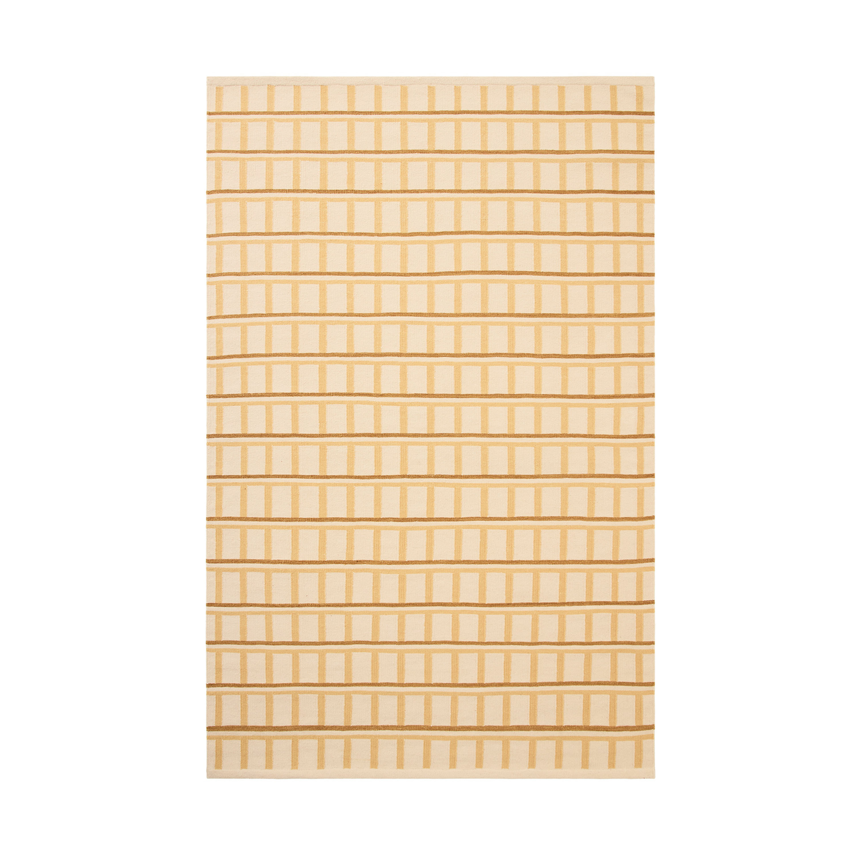 Mysore Ullmatta Off White/Masala Yellow/Yellow 180x270