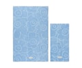 Piirto Unikko Handduk Light Blue/Offwhite 2-pack