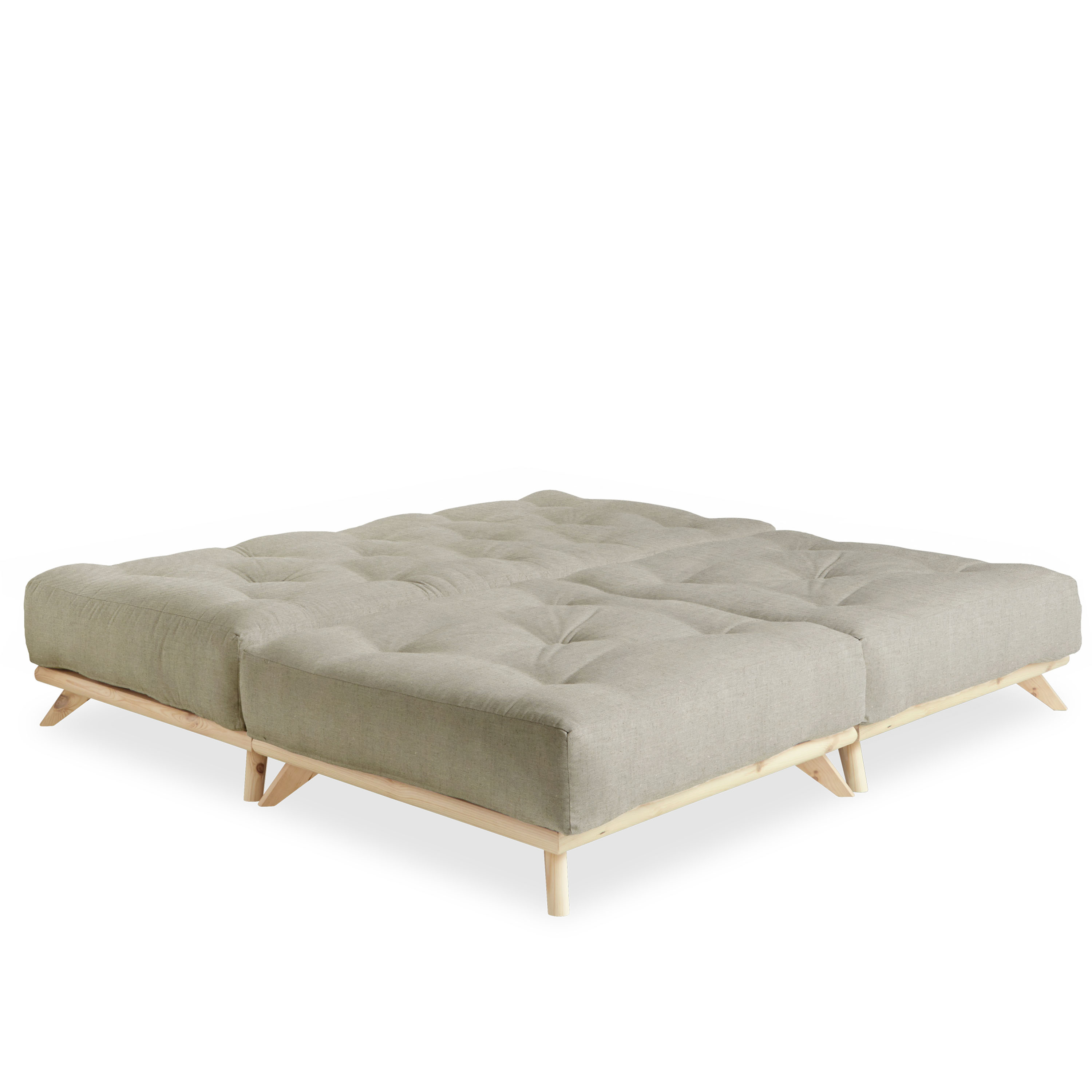 Karup Design Senza Vuodesohva Luonnollinen/Pellava 200 cm