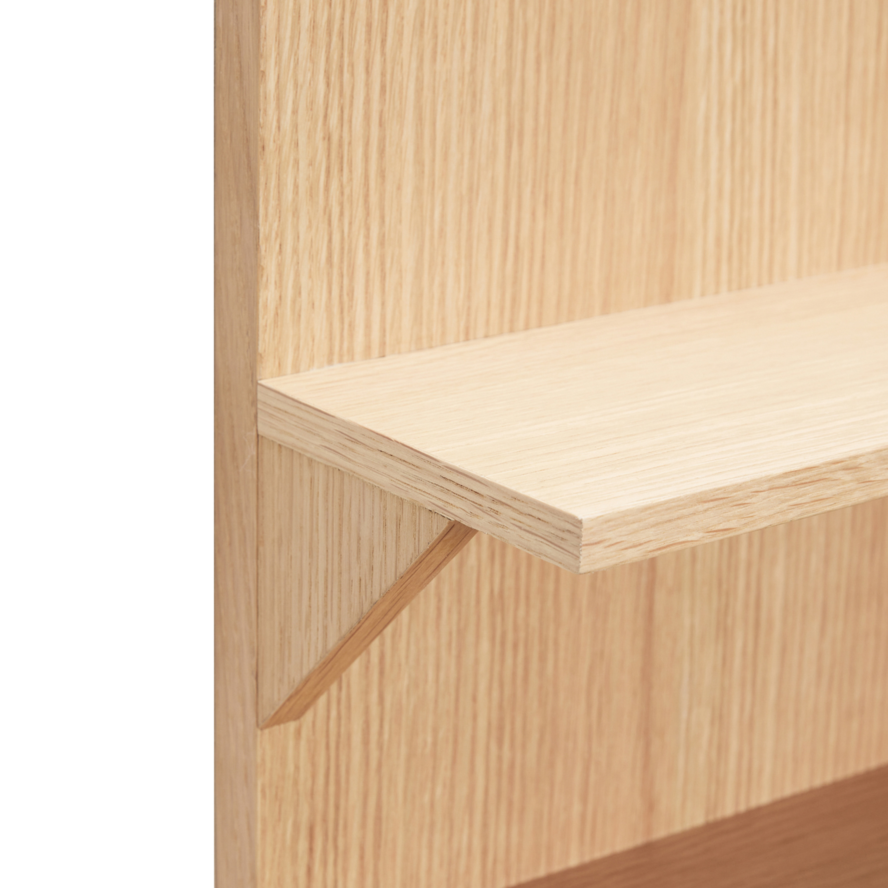 Hübsch Straight Regaleinheit Natural 40x50