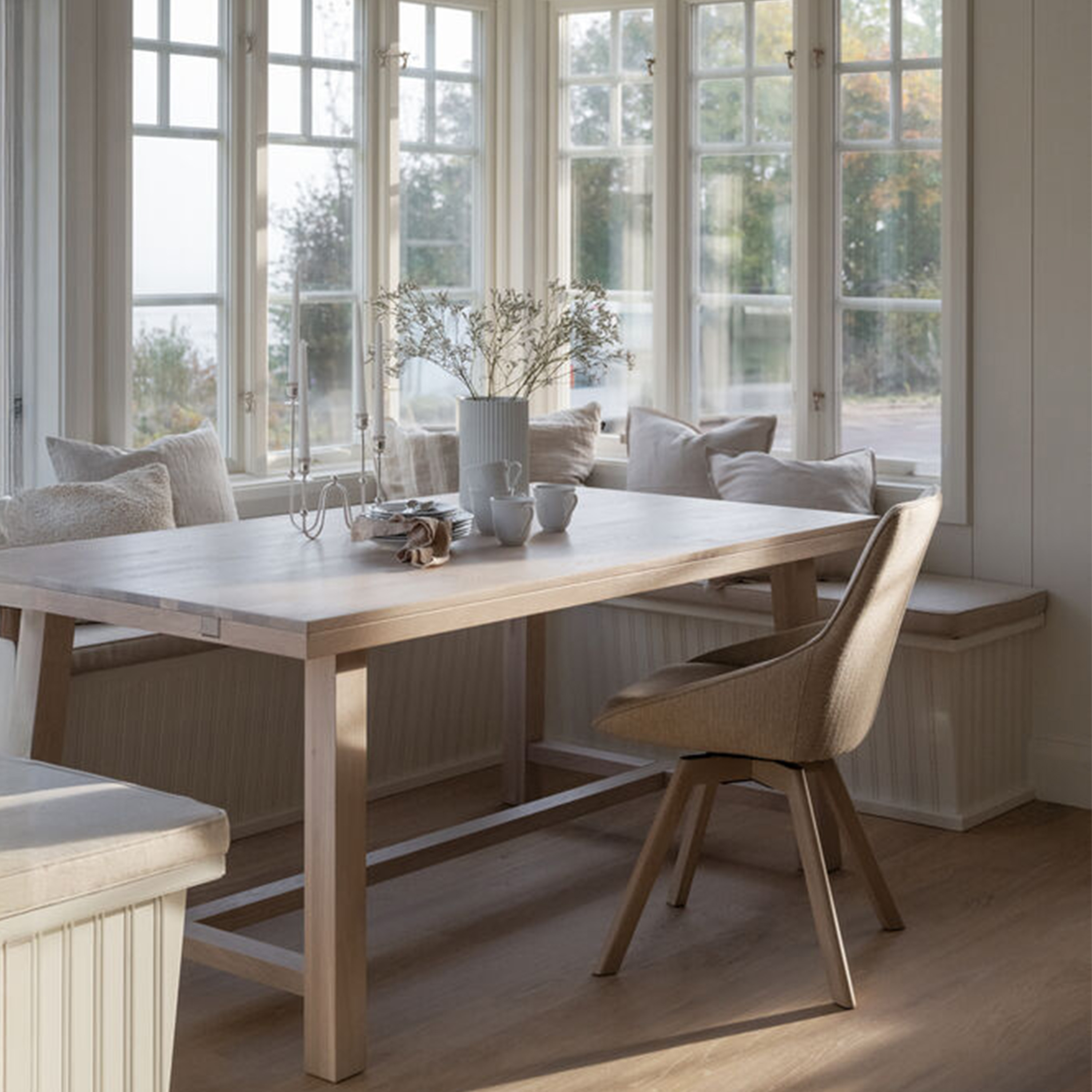 Rowico Home Brooklyn Matbord Vitpigmenterad Ek 170cm