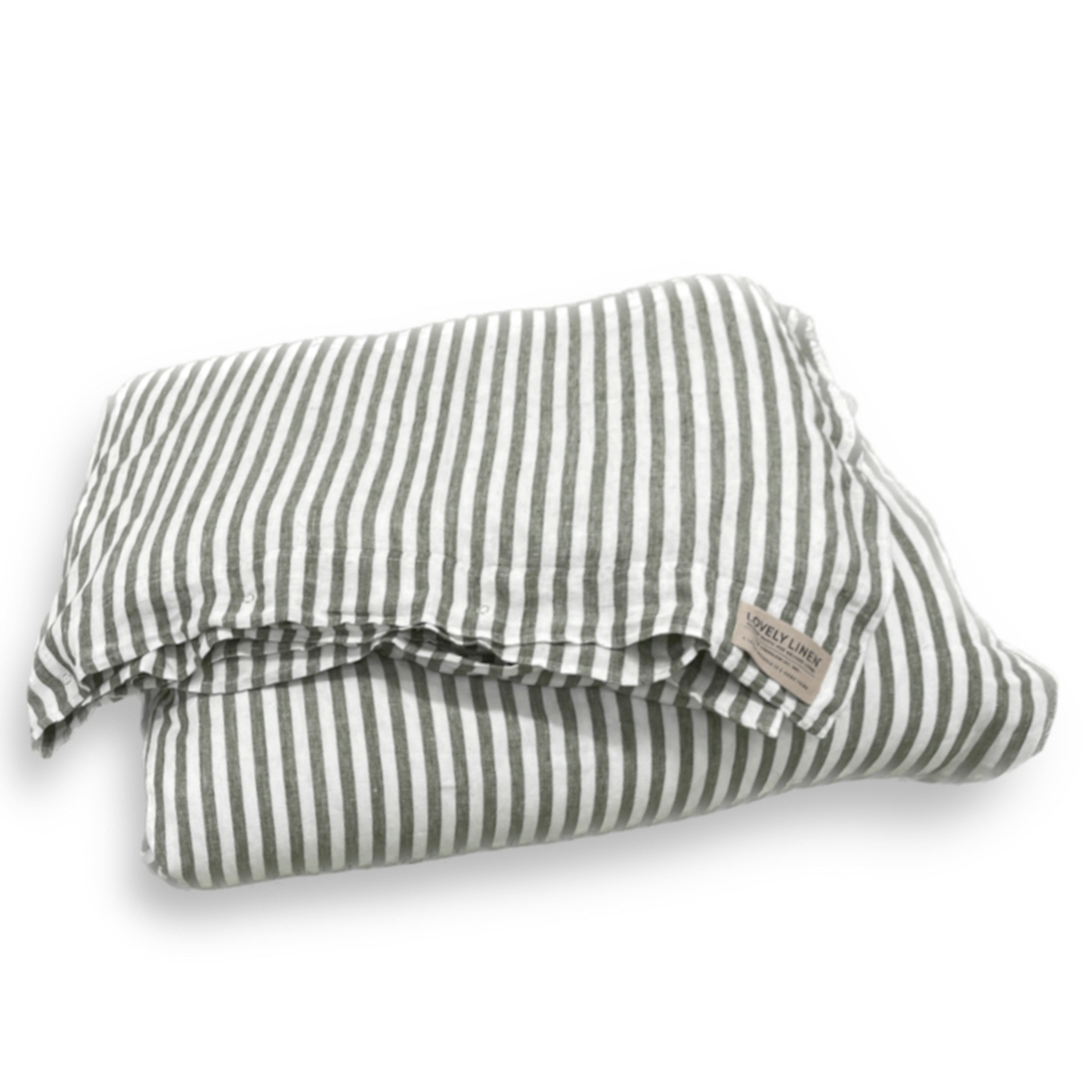 Misty Påslakan Linne Edge Jeep Green Enkel