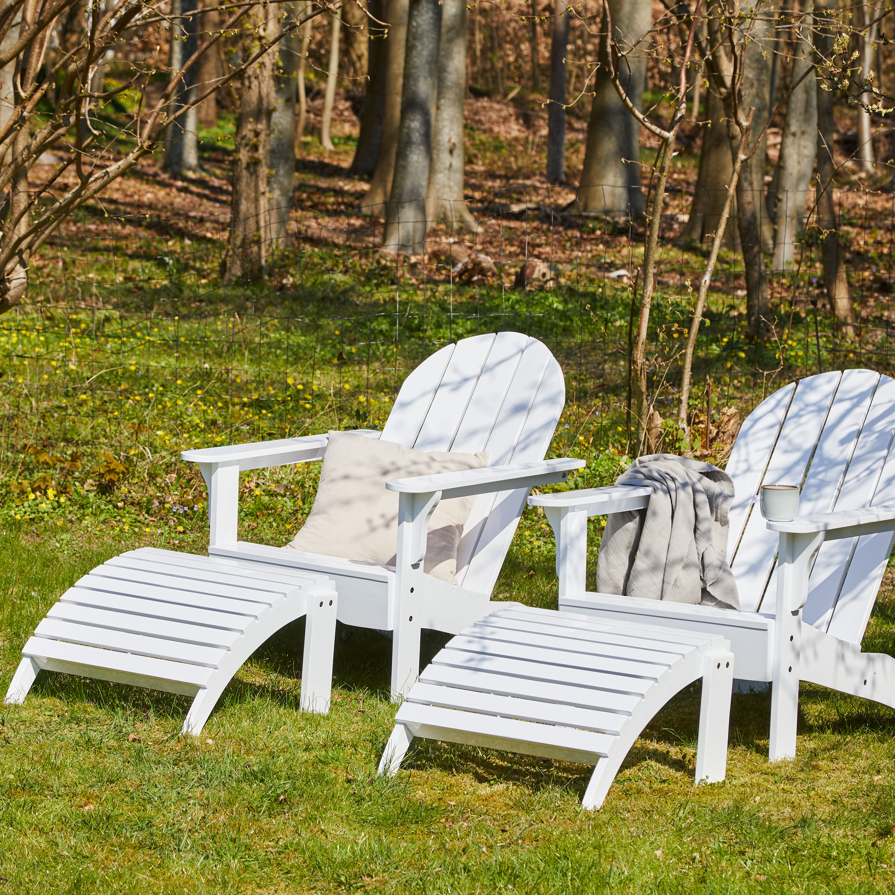 Adirondack Lepotuoli White