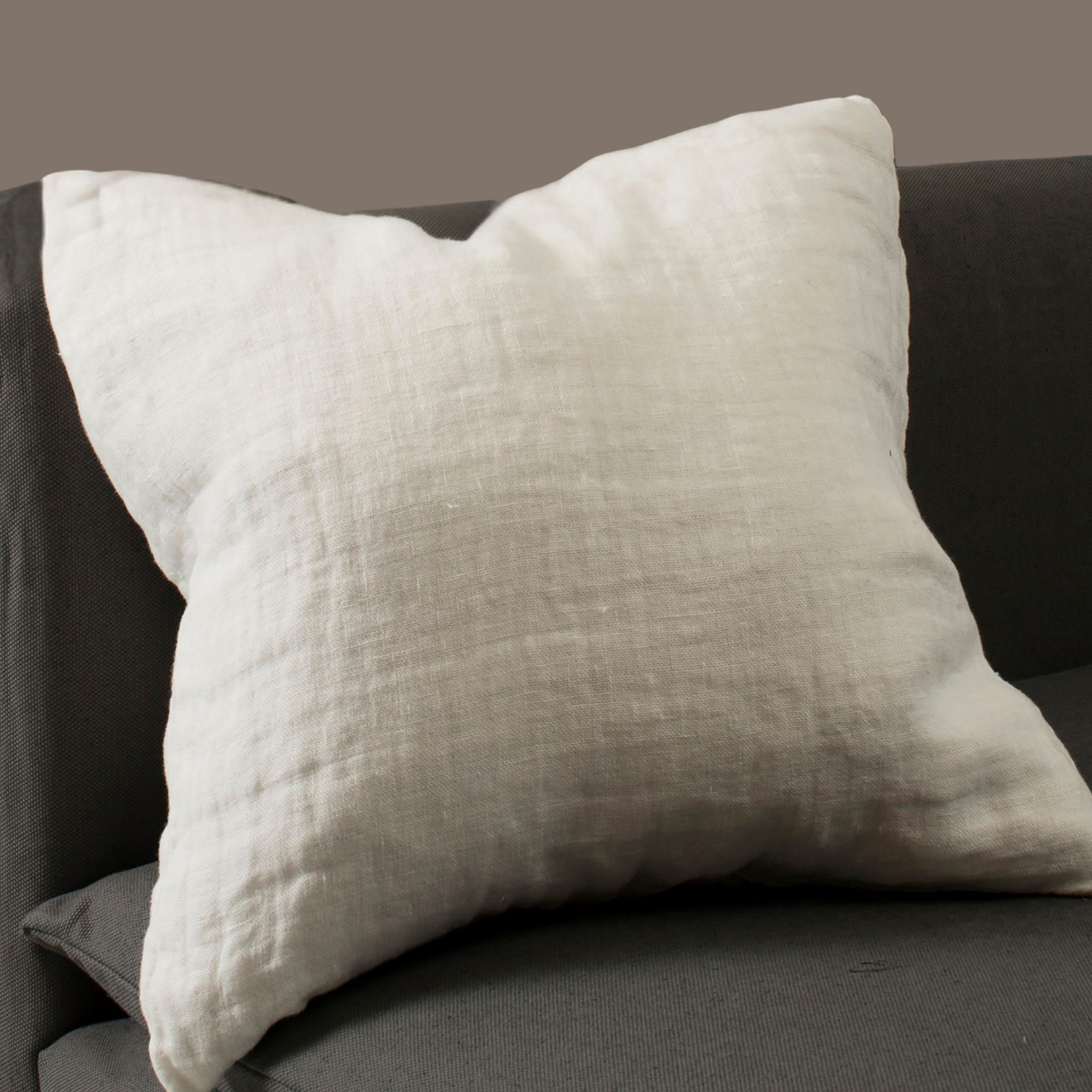 Himla Hannelin Kuddfodral Linne White 50x50