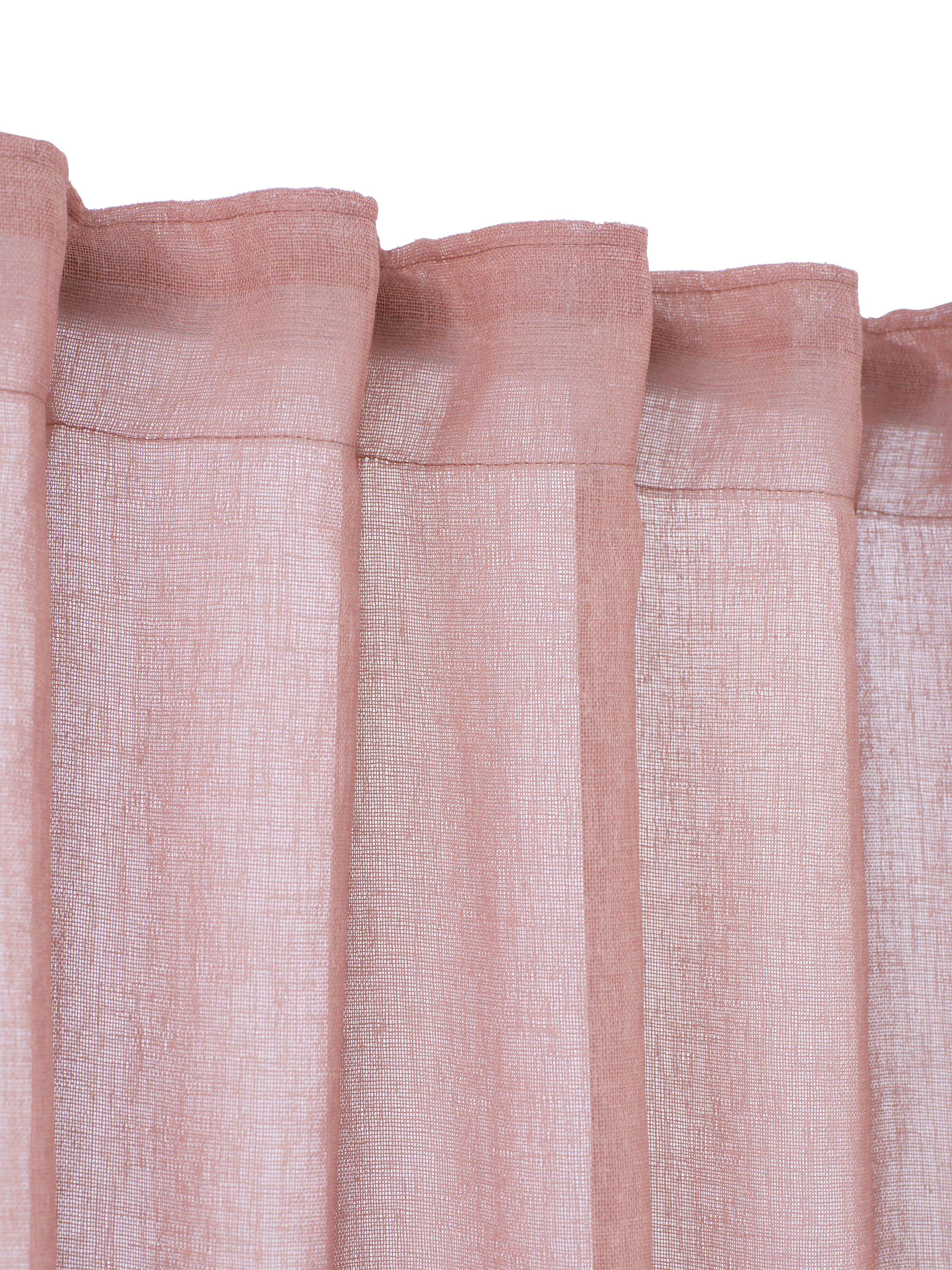Svanefors Diana Vorhanglänge Rosé 140x280 2er-Pack