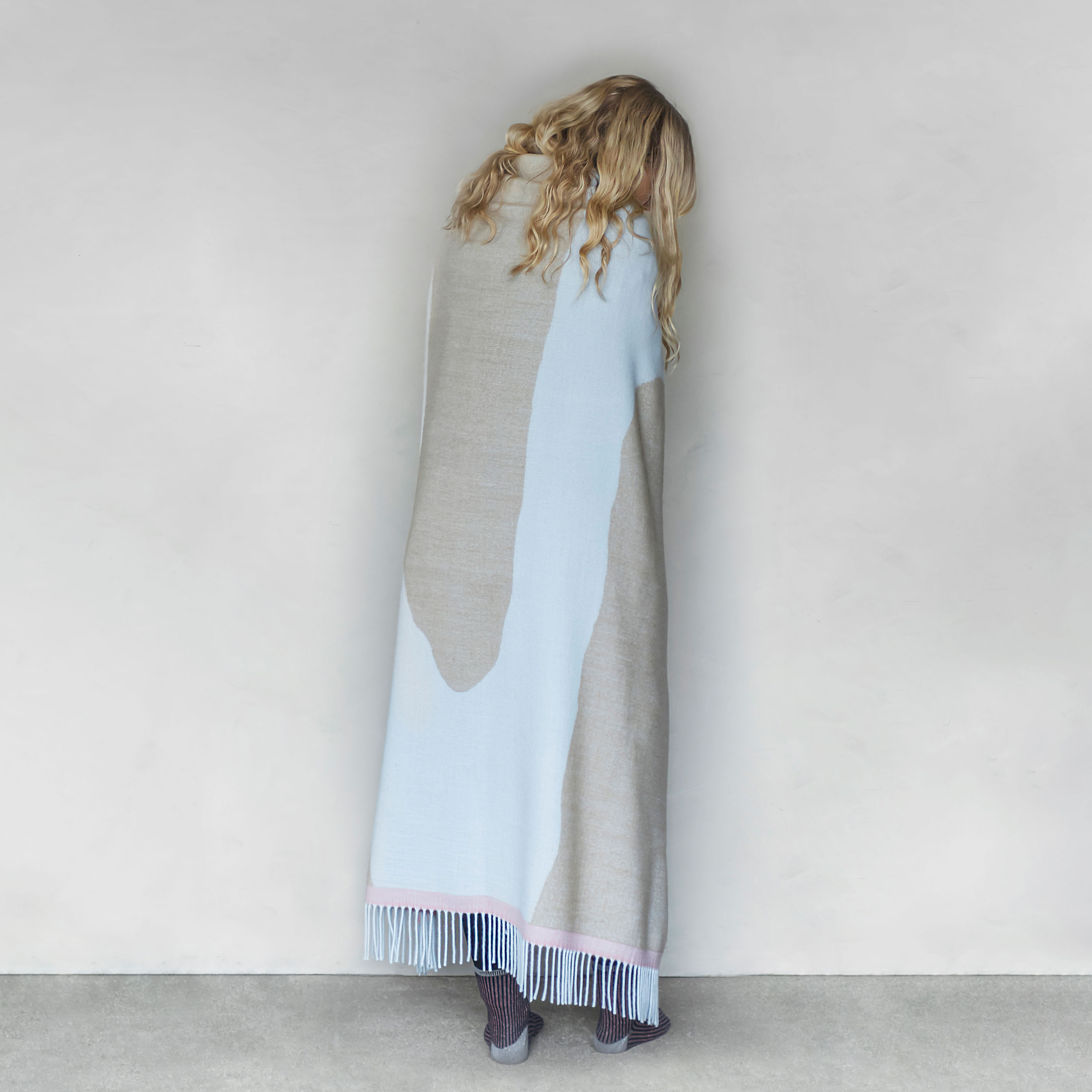 Mette Ditmer Galleri Pledd Dark Sand 125x170