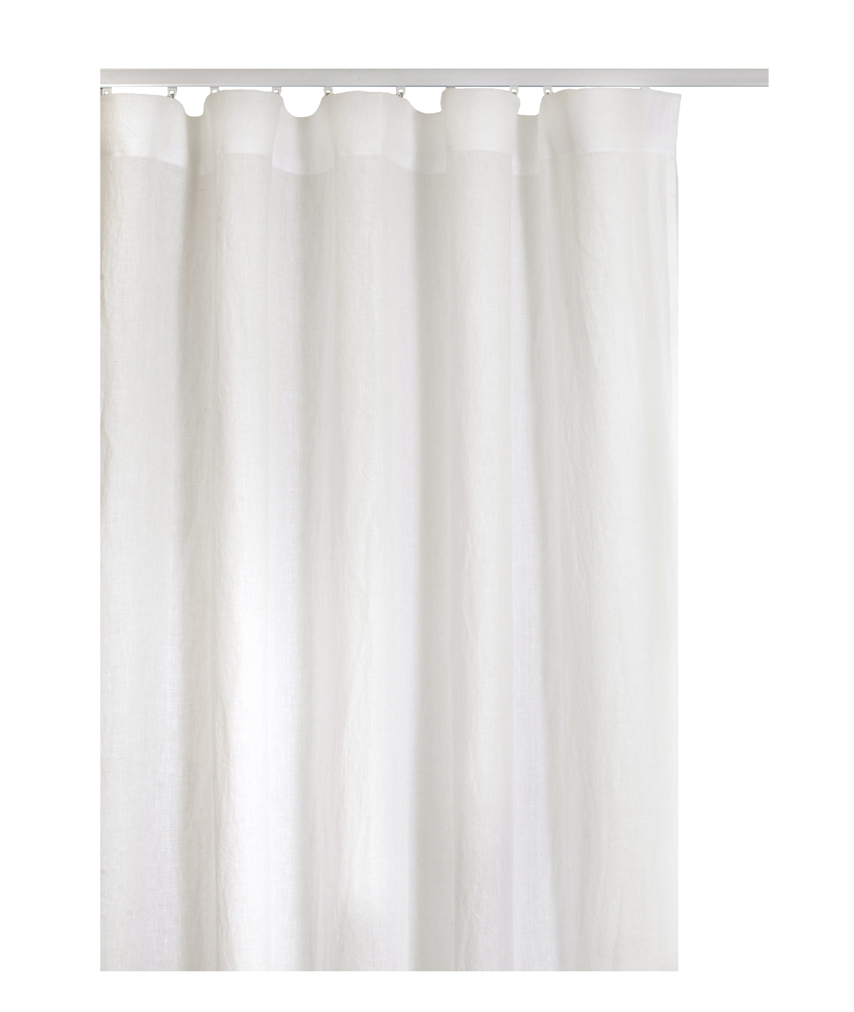 Himla - Twilight Gardinlängd Linne Offwhite 290cm - Vit