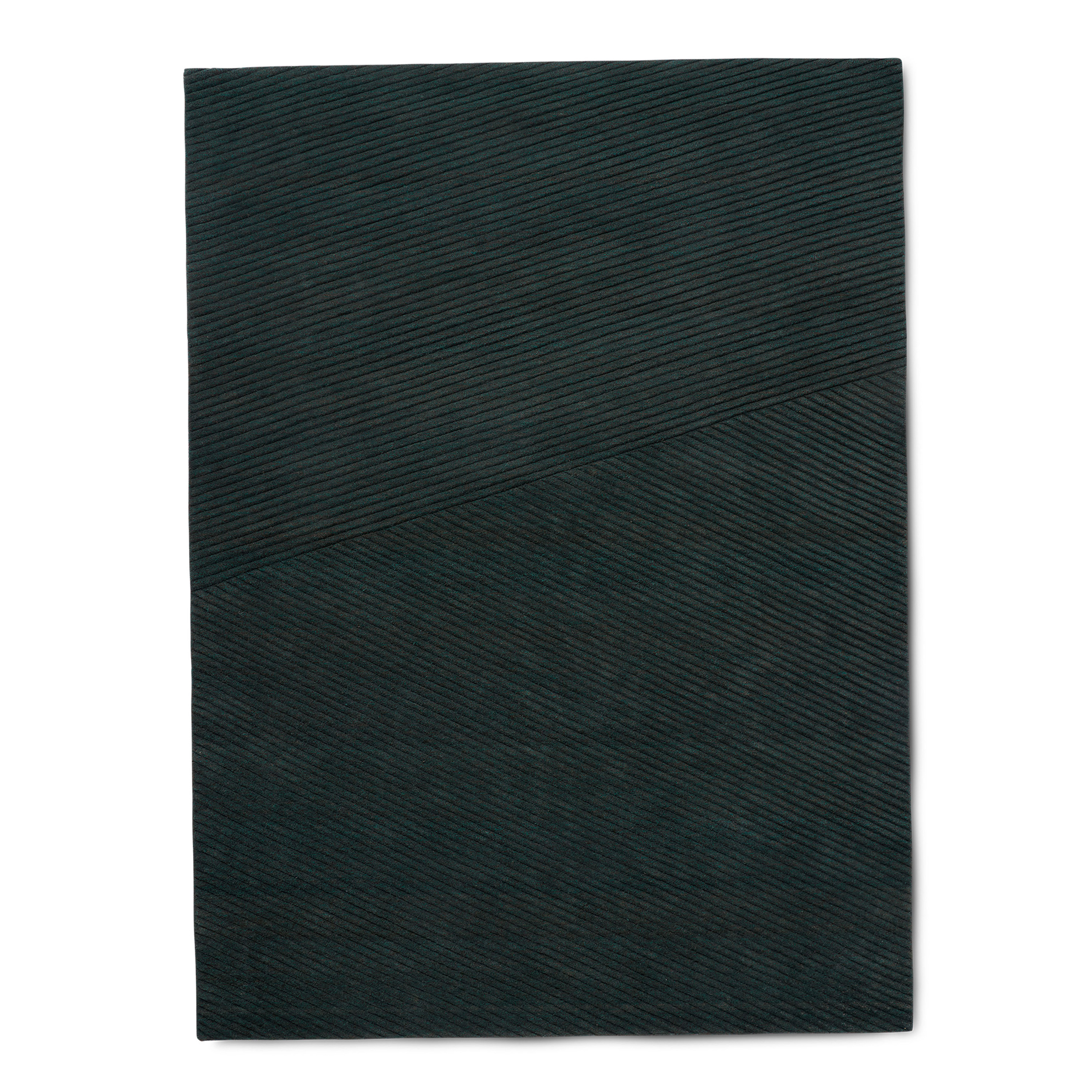 Row Ullmatta Dark Green 170x240