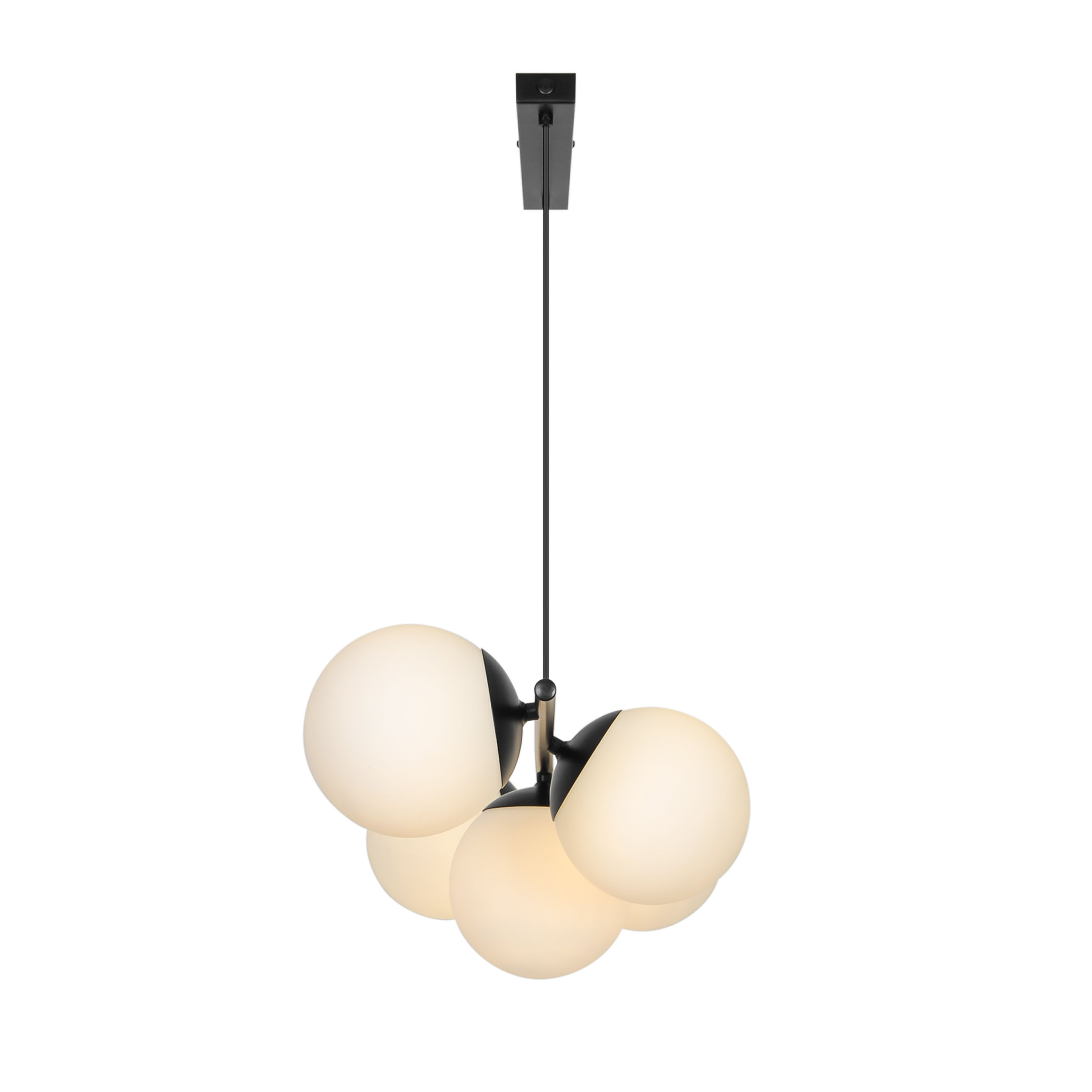 Nordlux Lilly 5-spot Taklampa Svart
