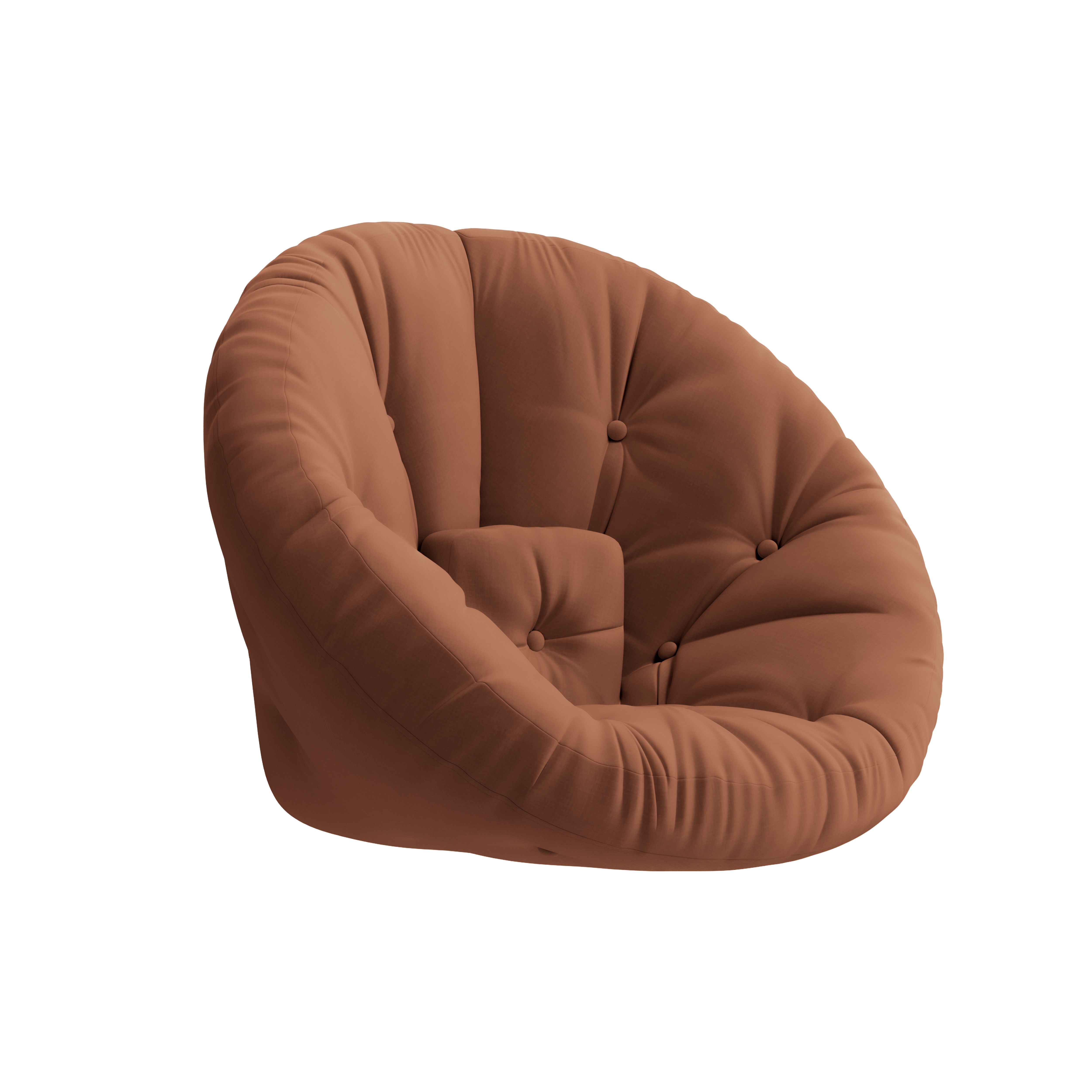 Karup Design - Nido Lenestol Leirebrun - Puffer