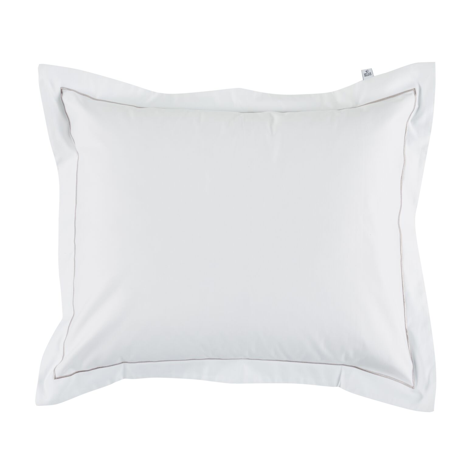 Mille Notti - Nuvola Örngott Satin Sand 50x60 - Vit