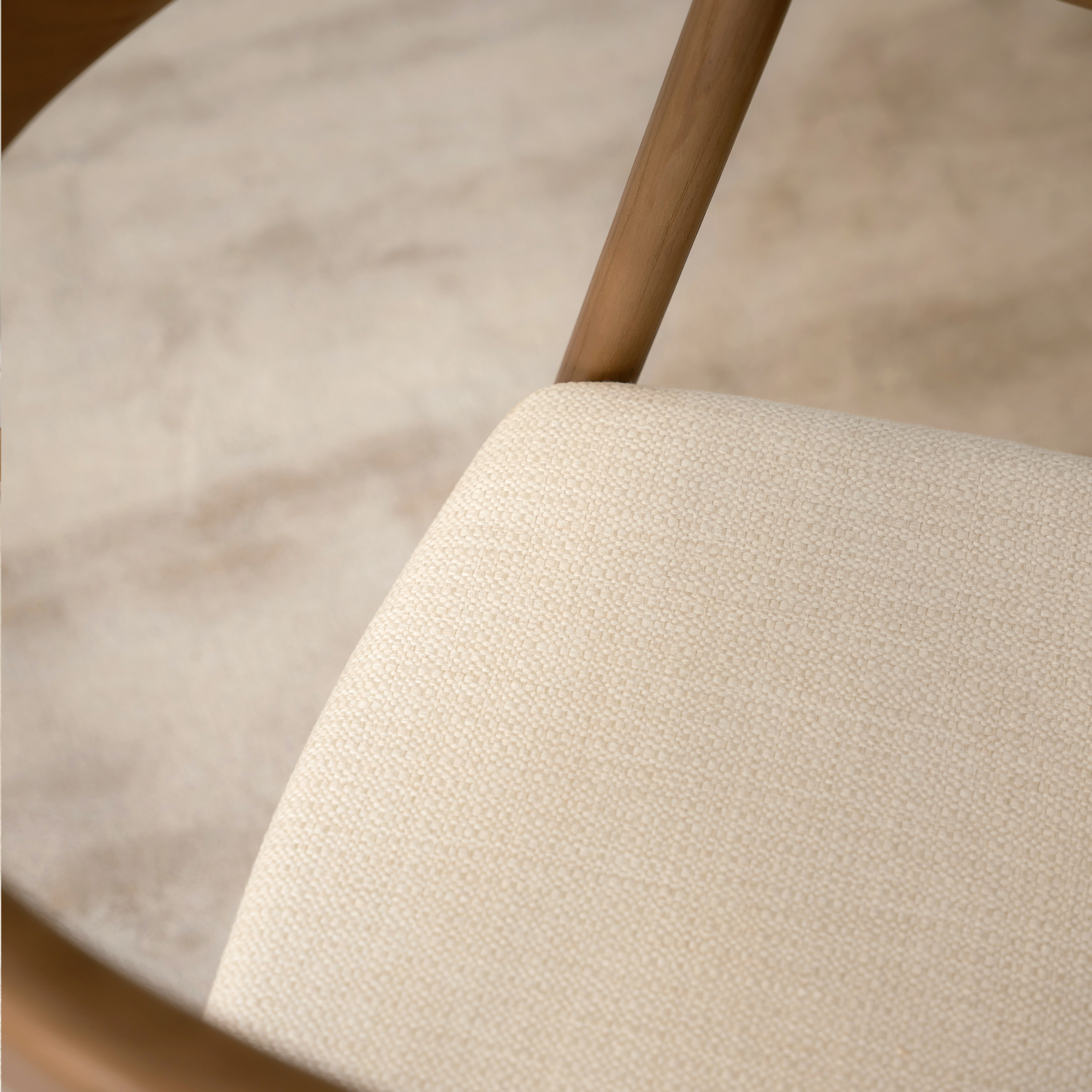 Sleepo Collection Casper Armstol Karamell/Hvit