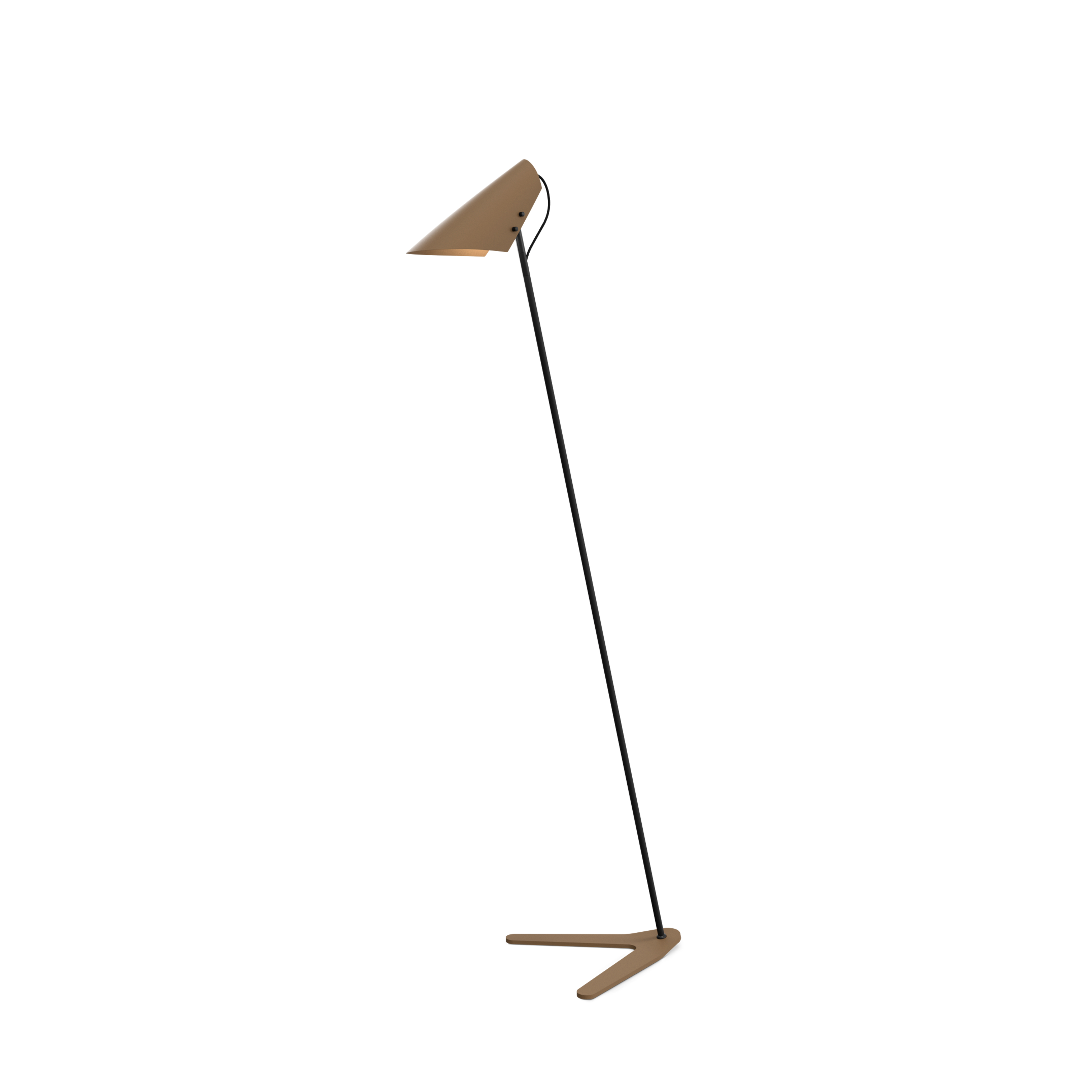Belid - Vincent Golvlampa Sand/Svart - Beige