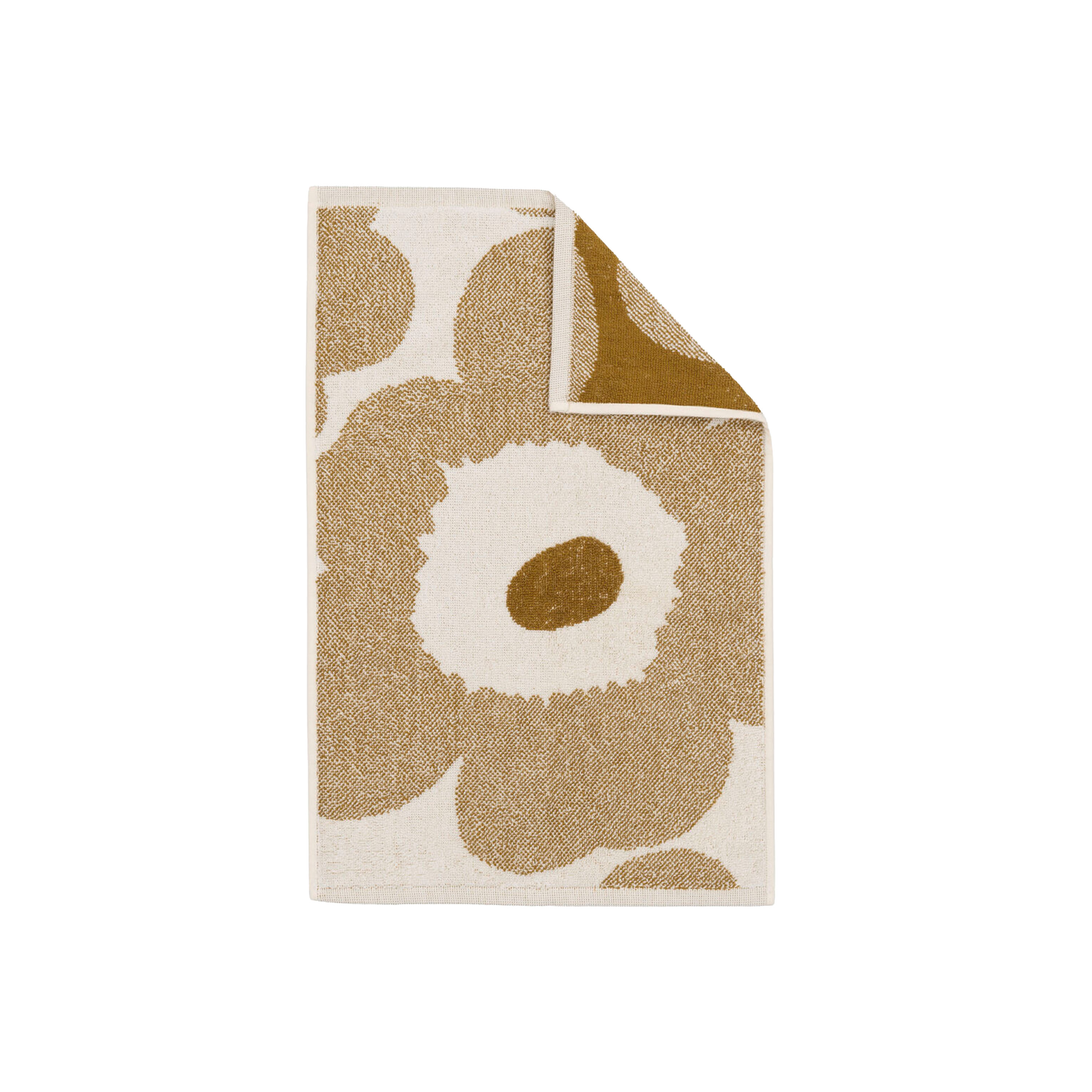 Unikko Towel Off White/Bronze 30x50